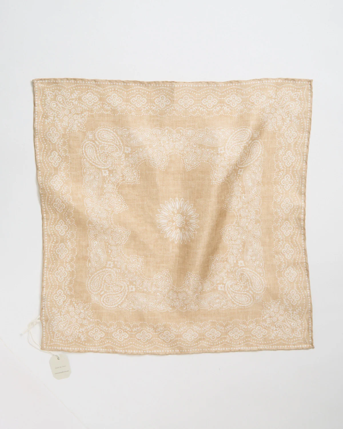 Artistic Pattern Pocket Square - Image 3