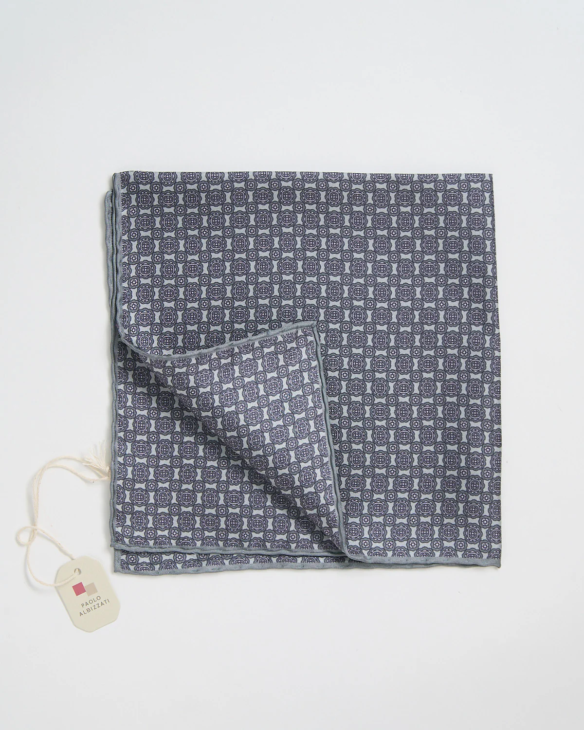 Medallion Pattern Pocket Square