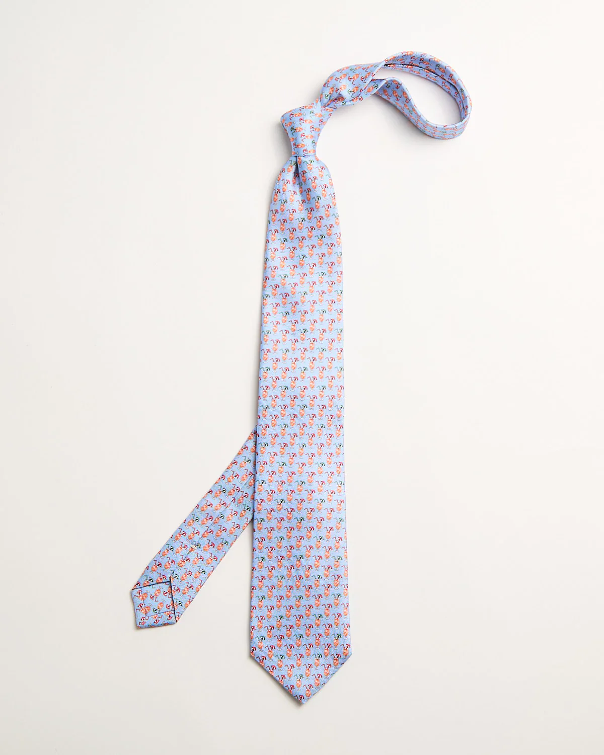 Silk Cocktail Pattern Tie