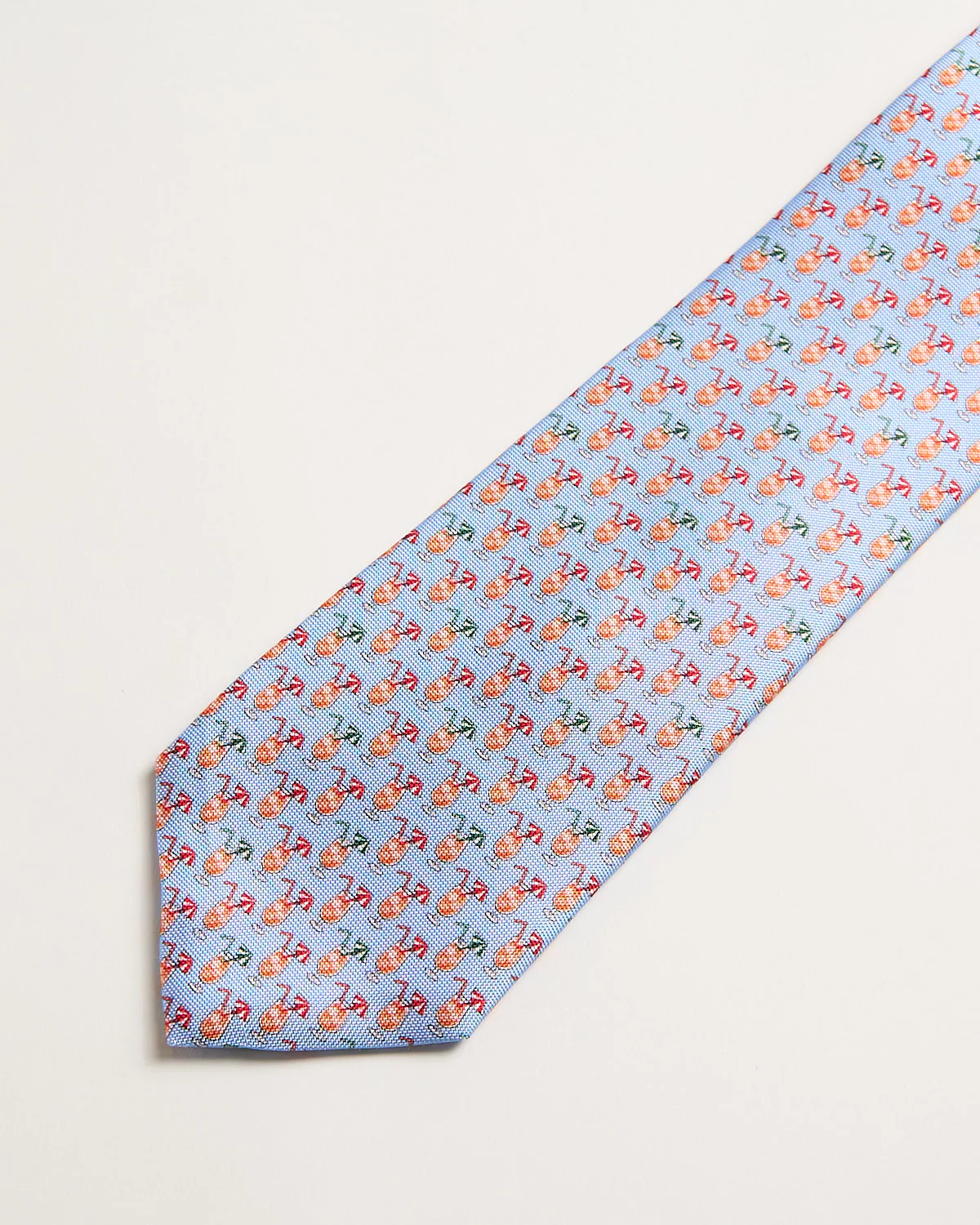 Silk Cocktail Pattern Tie - Image 2