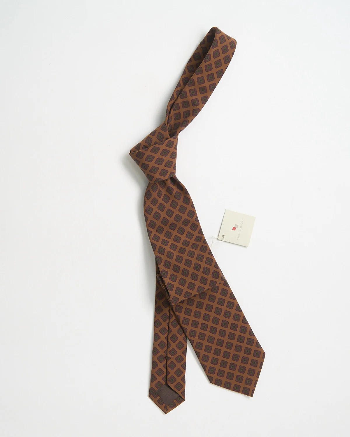 Silk Diamond Pattern Tie