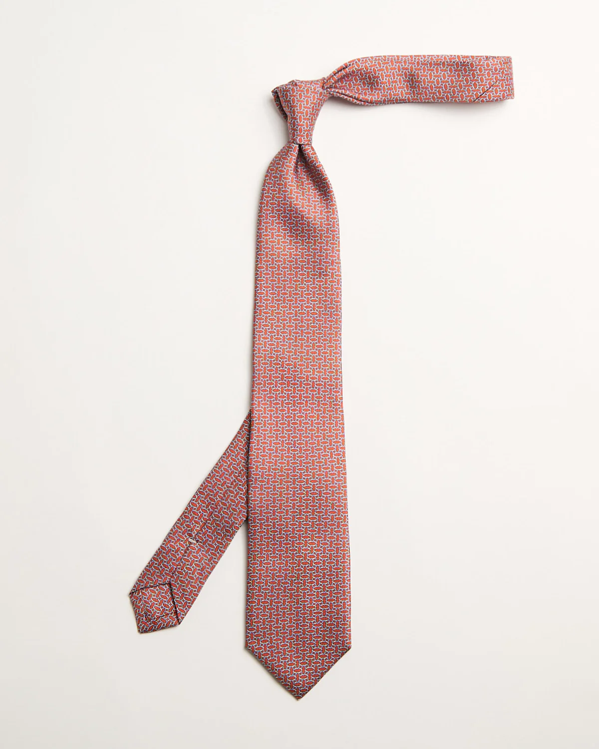 Silk Links Pattern Tie
