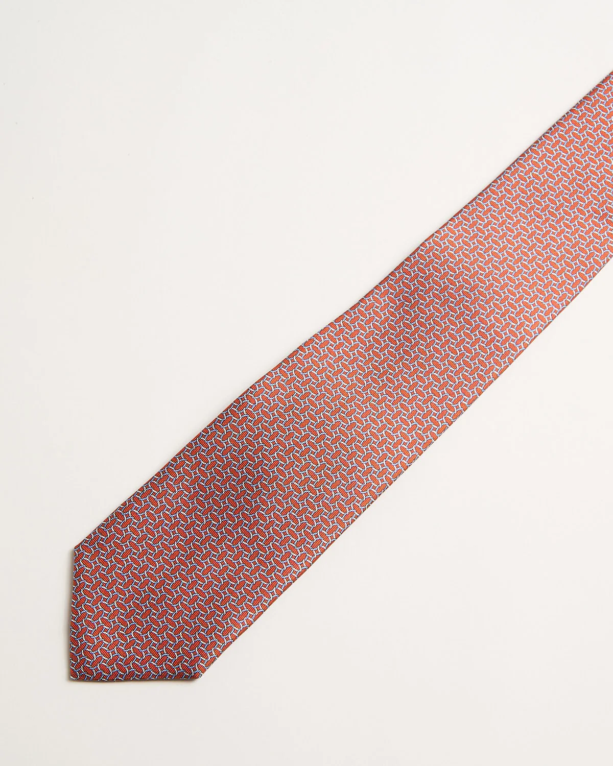 Silk Links Pattern Tie - Image 2