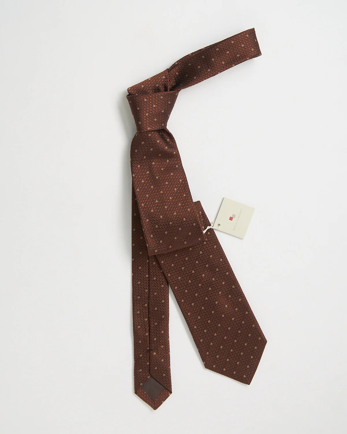 Silk Micro Neat Pattern Tie