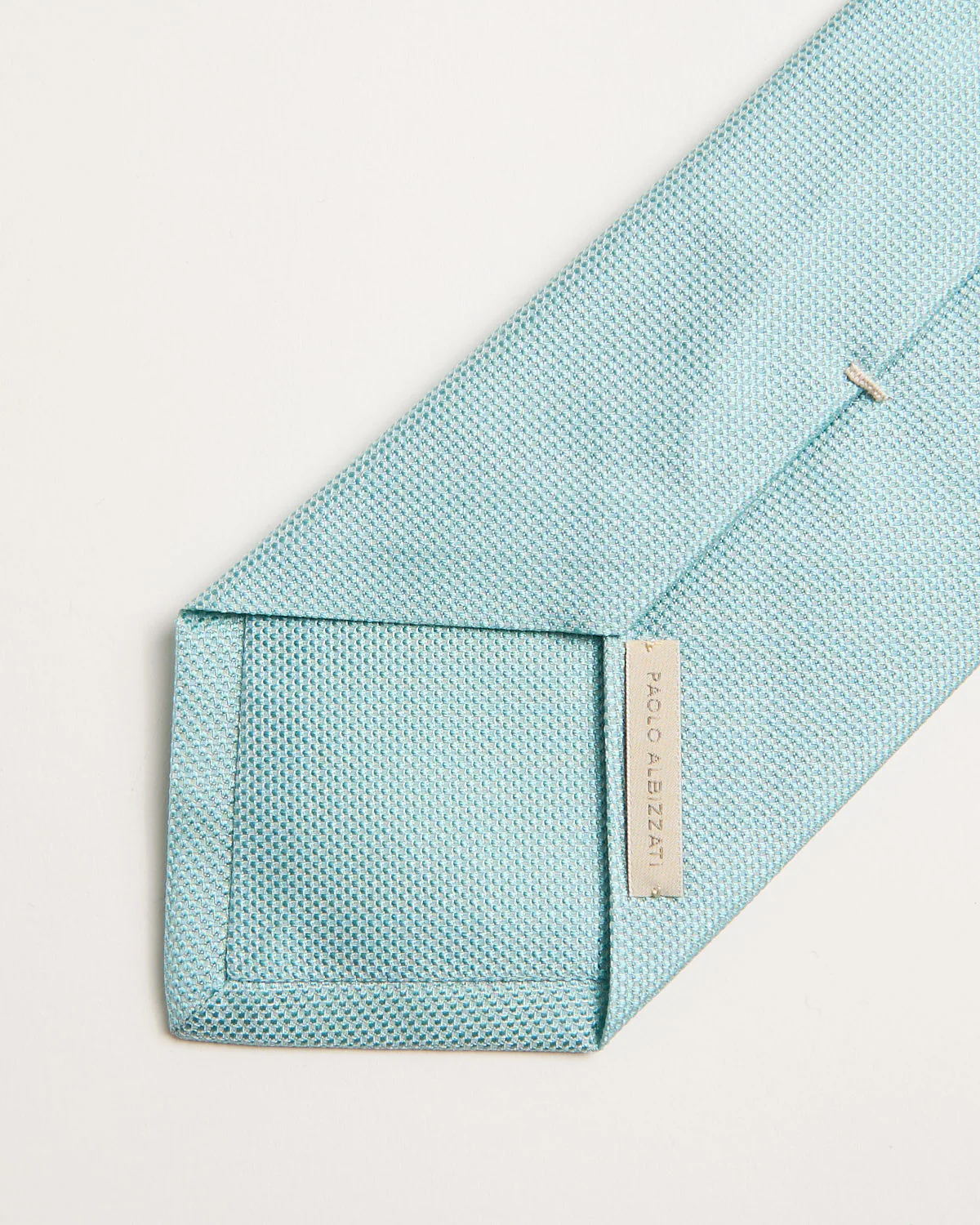 Silk Mini Jacquard Tie - Image 3
