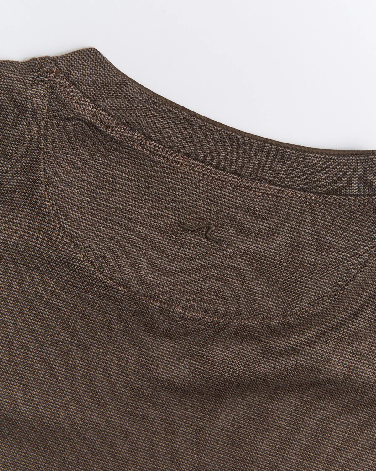 Aqua Interlock Cotton T-Shirt With Shark Label - Image 6