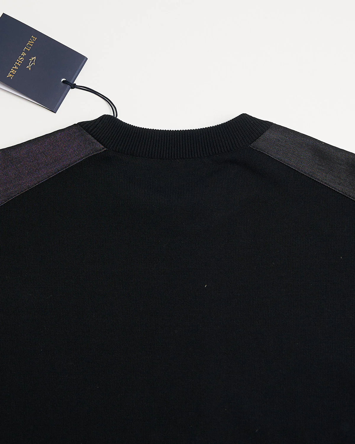 Denim Details Fresco Cotton Crewneck - Image 5