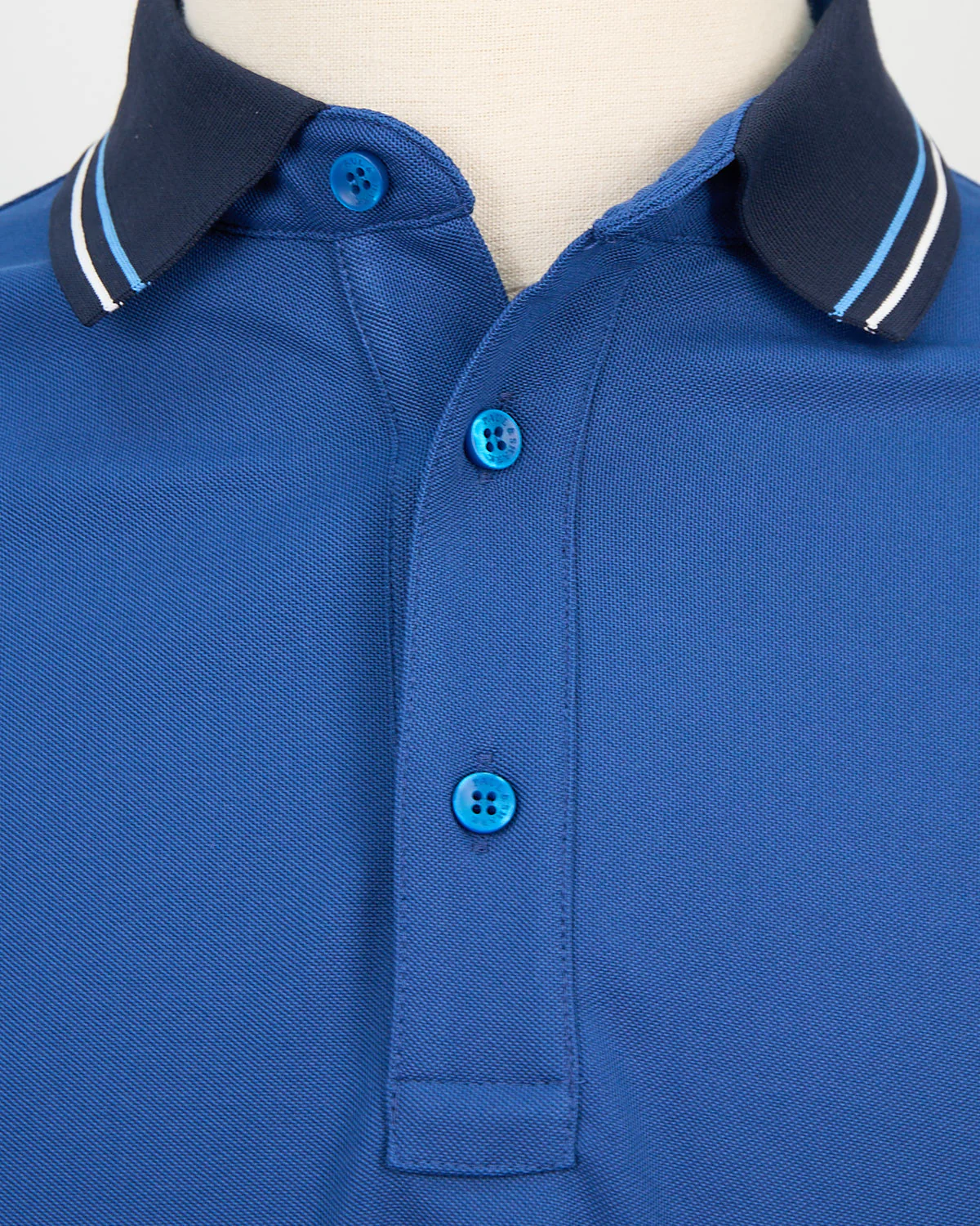 Printed Fin Seaqual® Yarn Polo Shirt - Image 4
