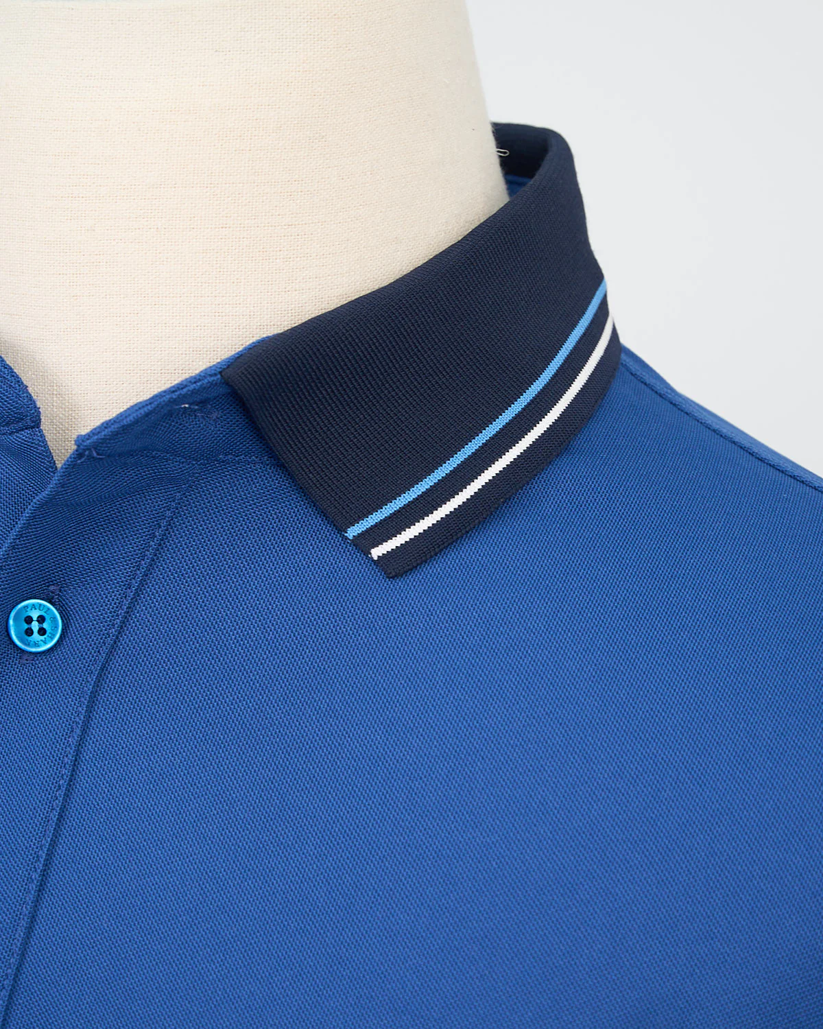 Printed Fin Seaqual® Yarn Polo Shirt - Image 5