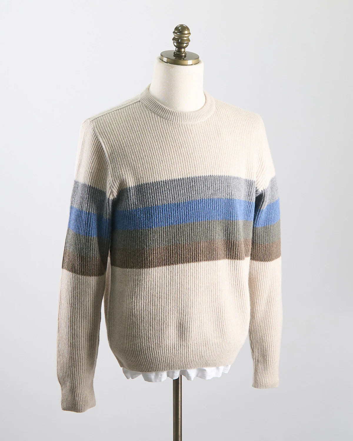 Re-Wool Crewneck With Shark Label
