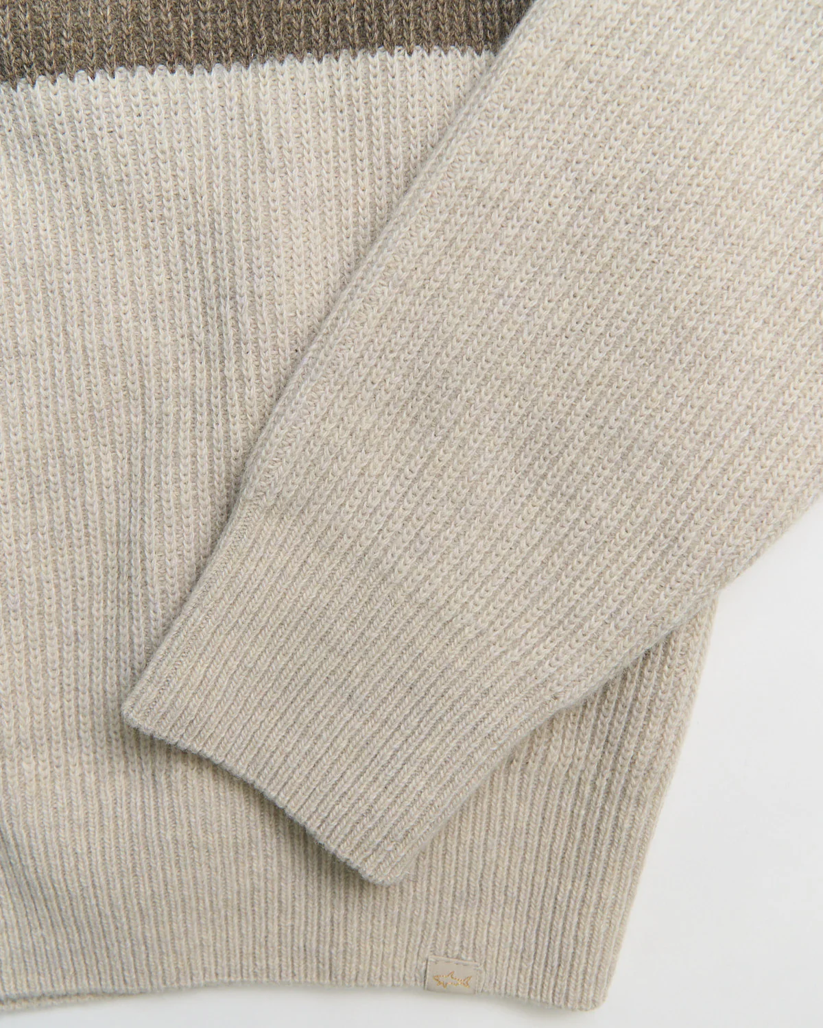 Re-Wool Crewneck With Shark Label - Image 4
