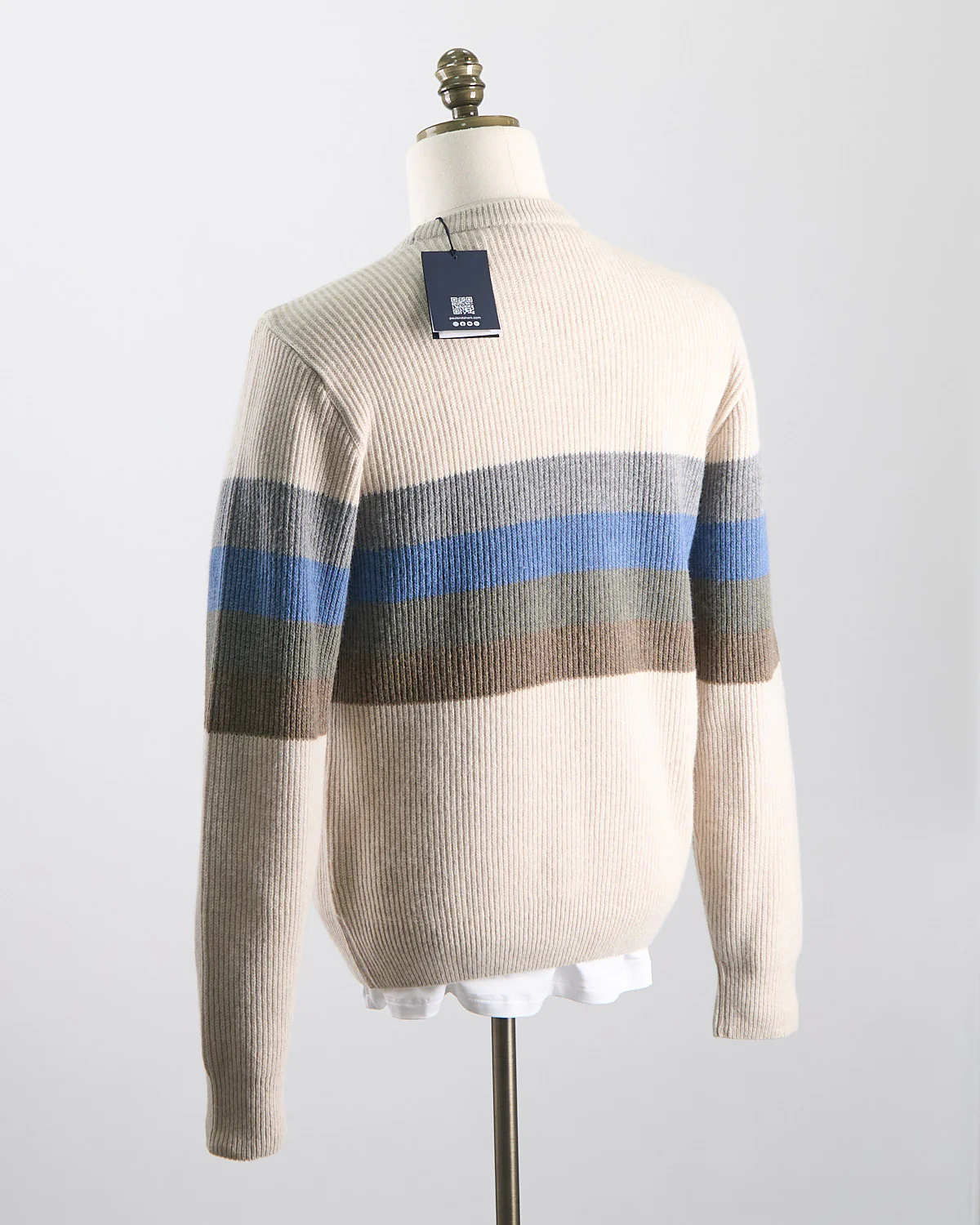 Re-Wool Crewneck With Shark Label - Image 6