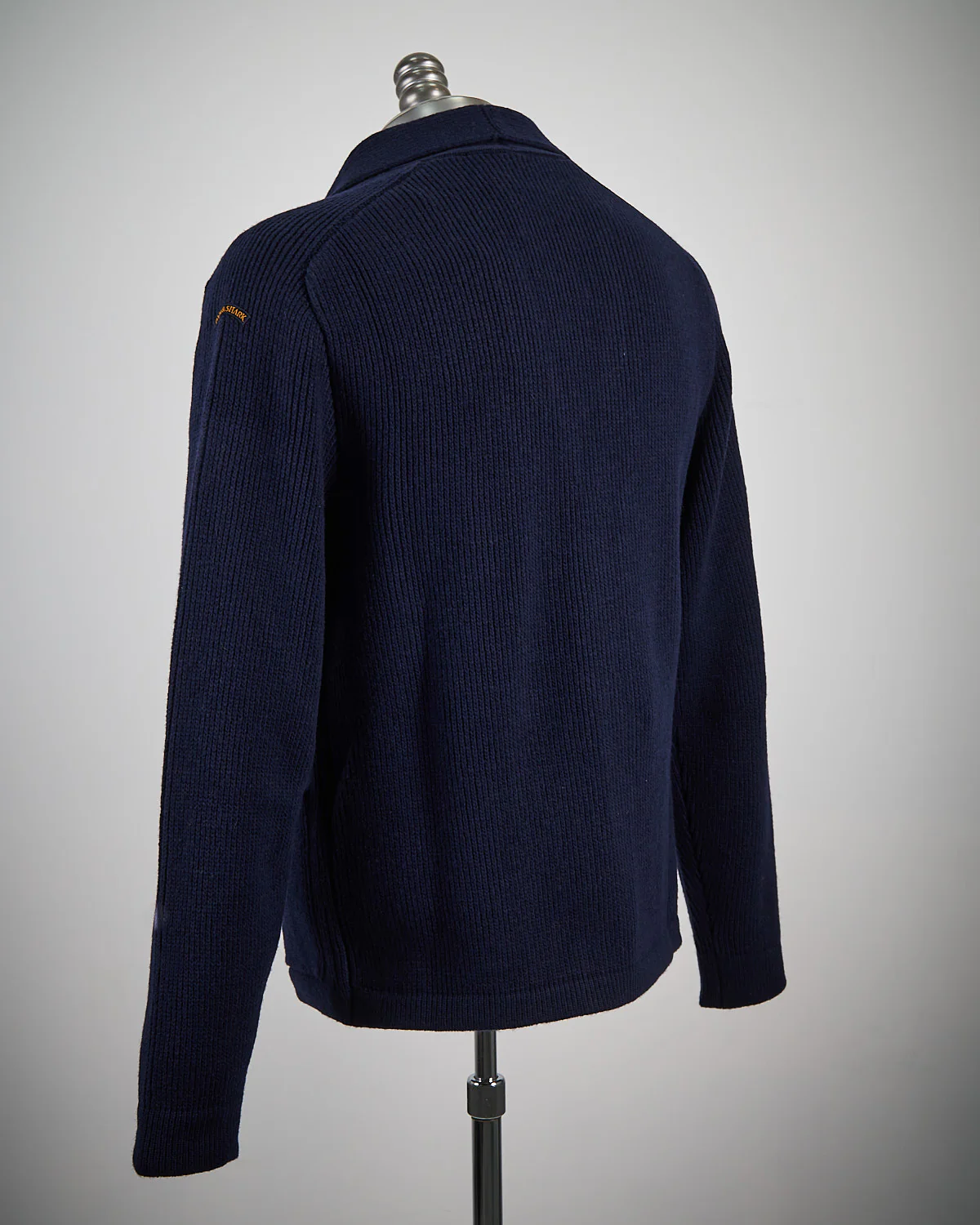 Re-Wool Knitwear Blazer With Moon Badge - Image 6