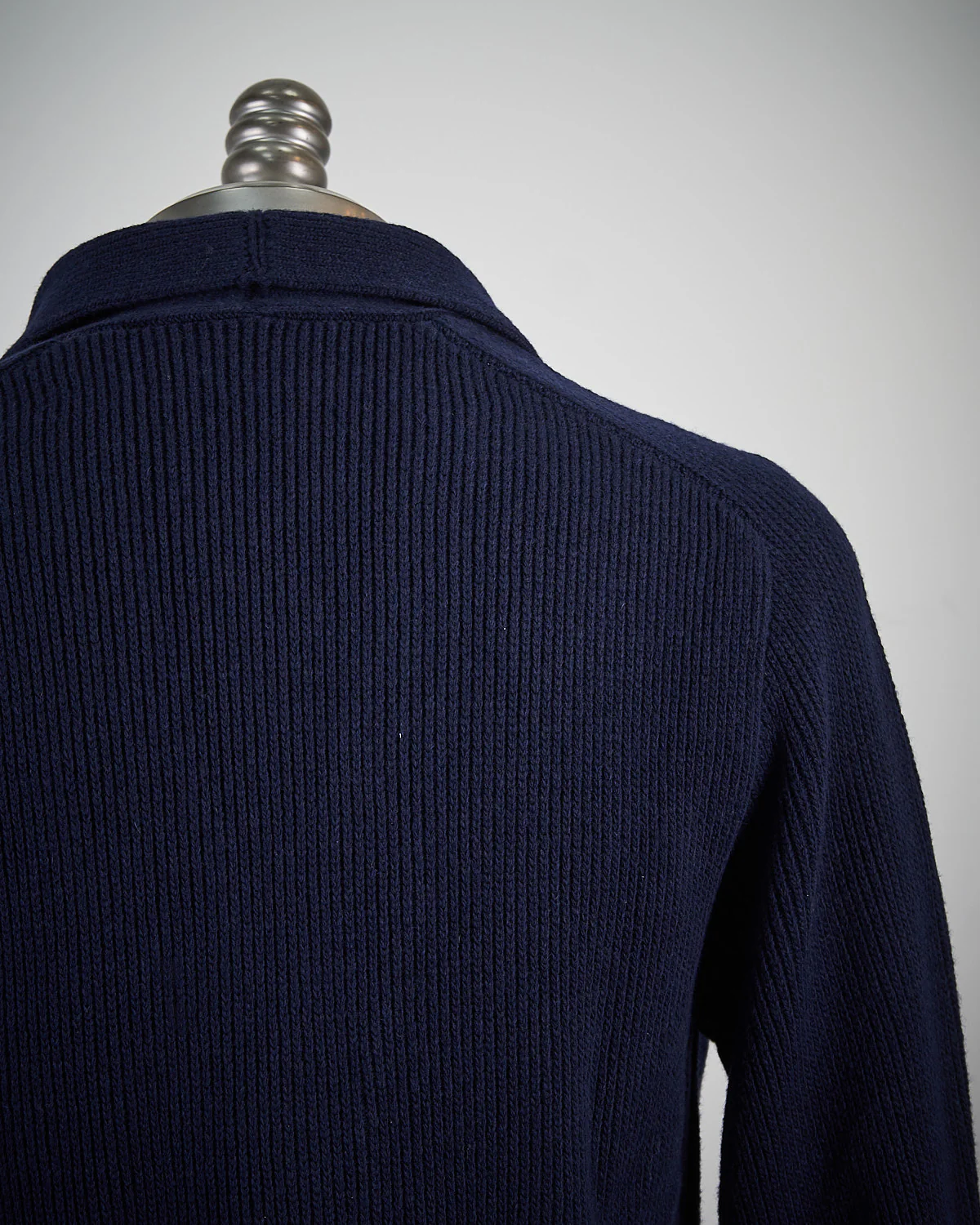 Re-Wool Knitwear Blazer With Moon Badge - Image 7