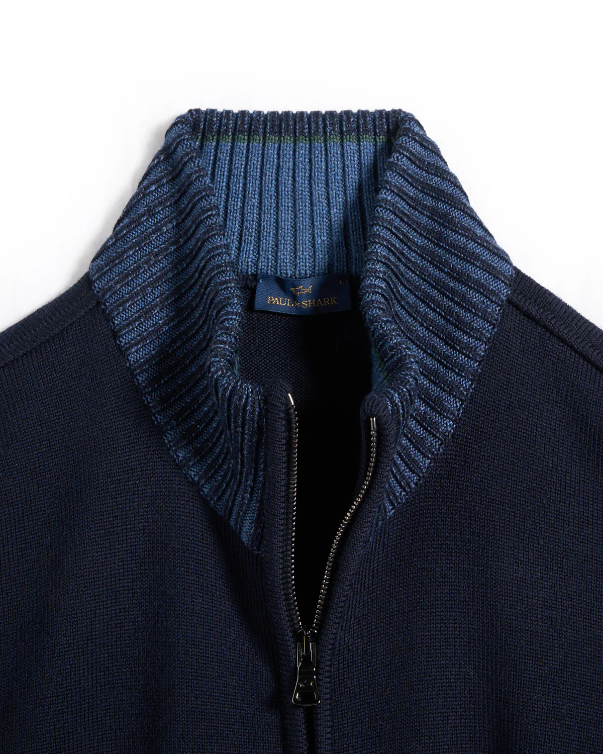 Shark Tag Soft Cool Touch Wool Full Zip Sweater - Image 4