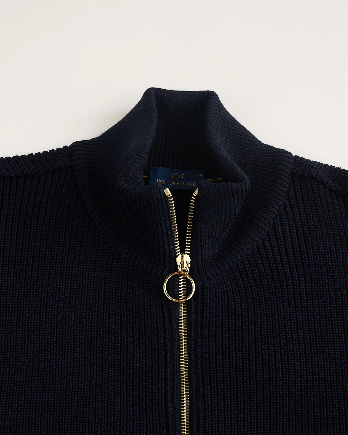 Shark Tag Tech Wool Full Zip Sweater - Image 4