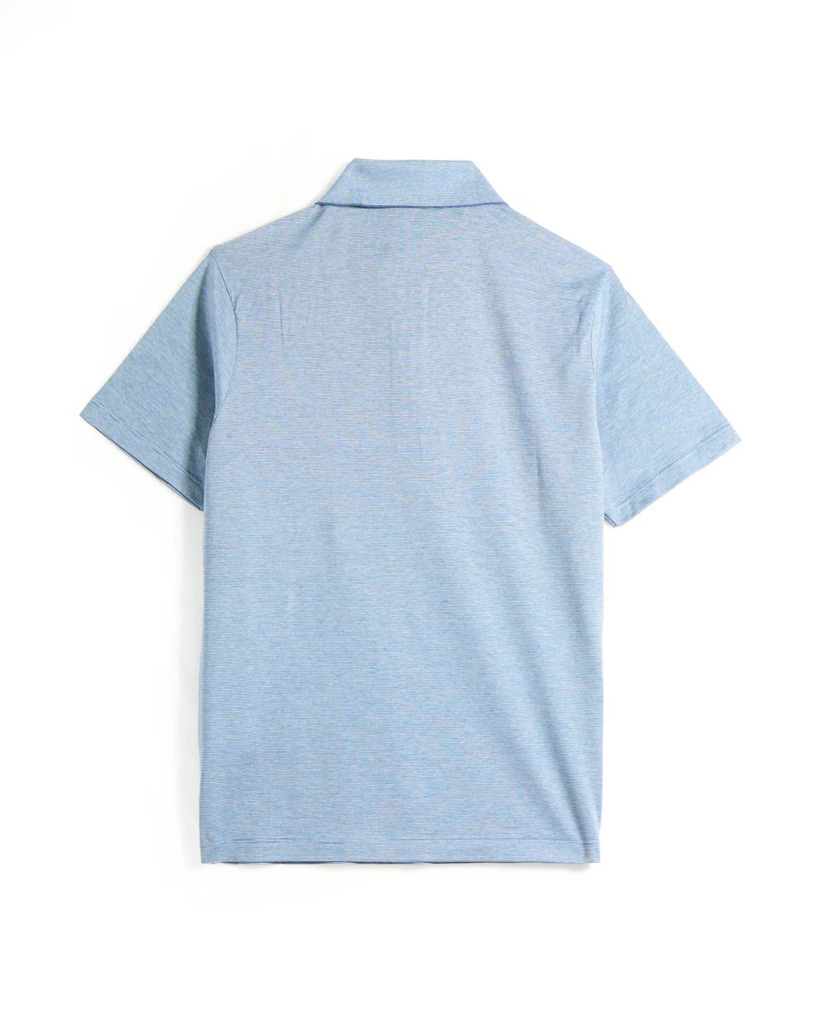 Silk-Cotton Blend Zip-Up Polo Shirt - Image 3