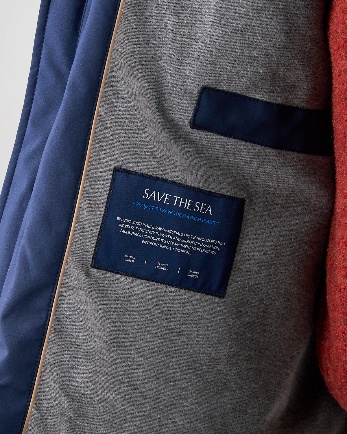 Typhoon Platinum Save The Sea Field Jacket With Shark Fin - Image 6