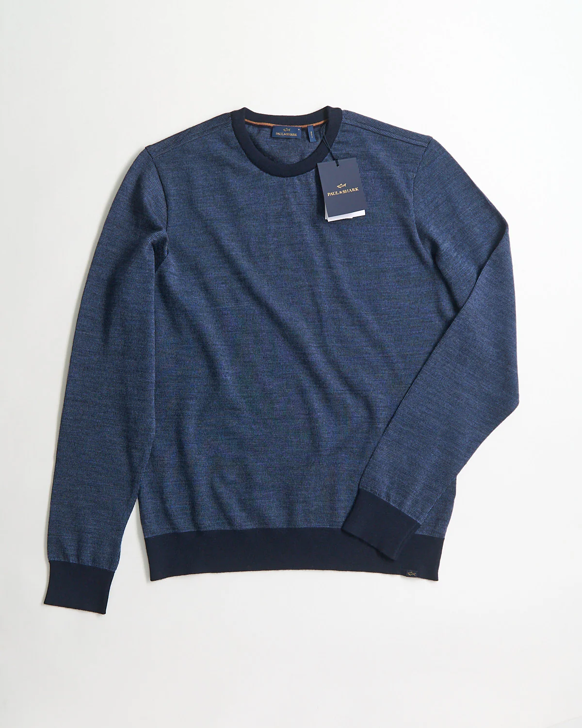 Wool Crewneck With Shark Label