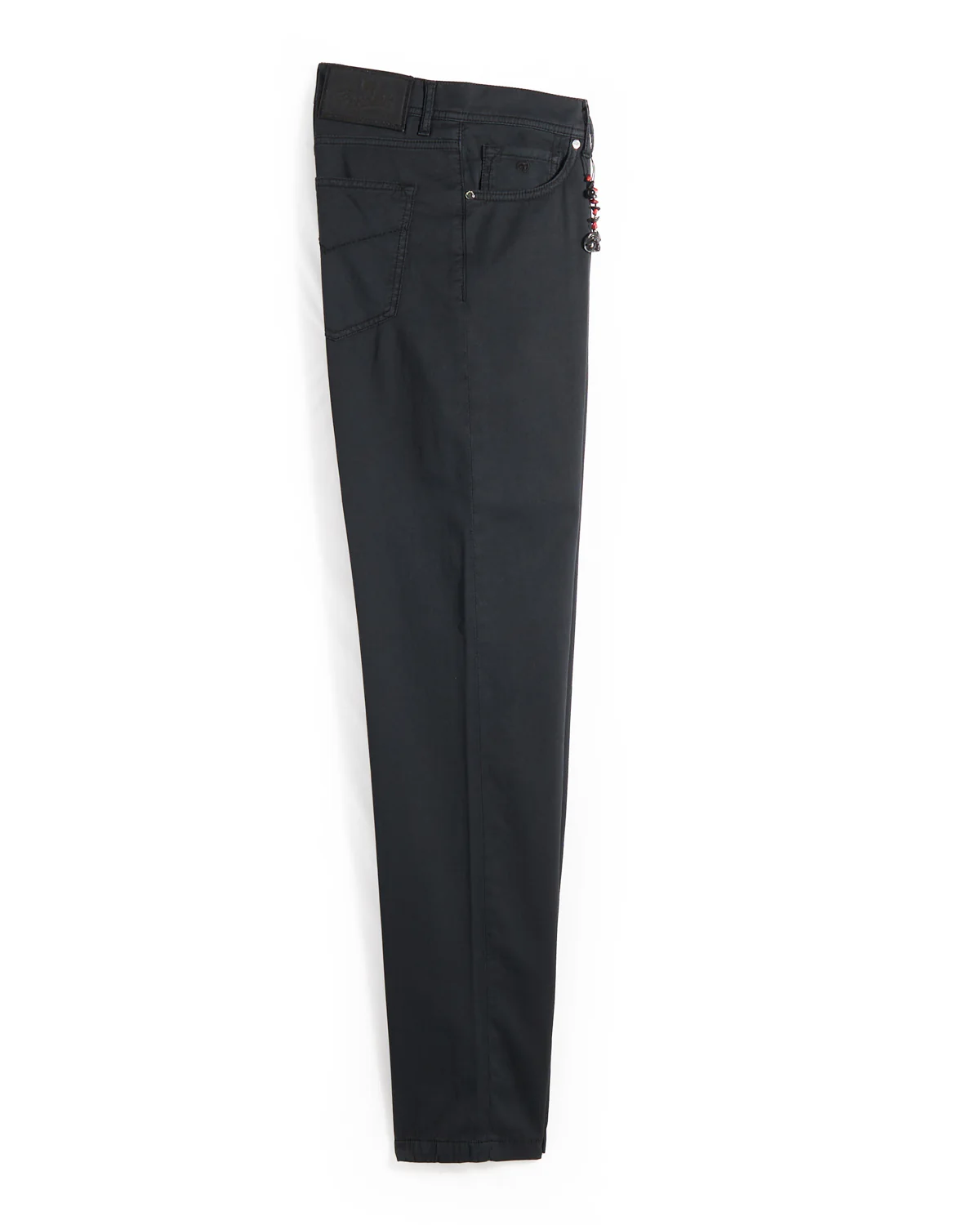 'Nerano' Cotton & Silk 5 Pocket Pants - Image 3