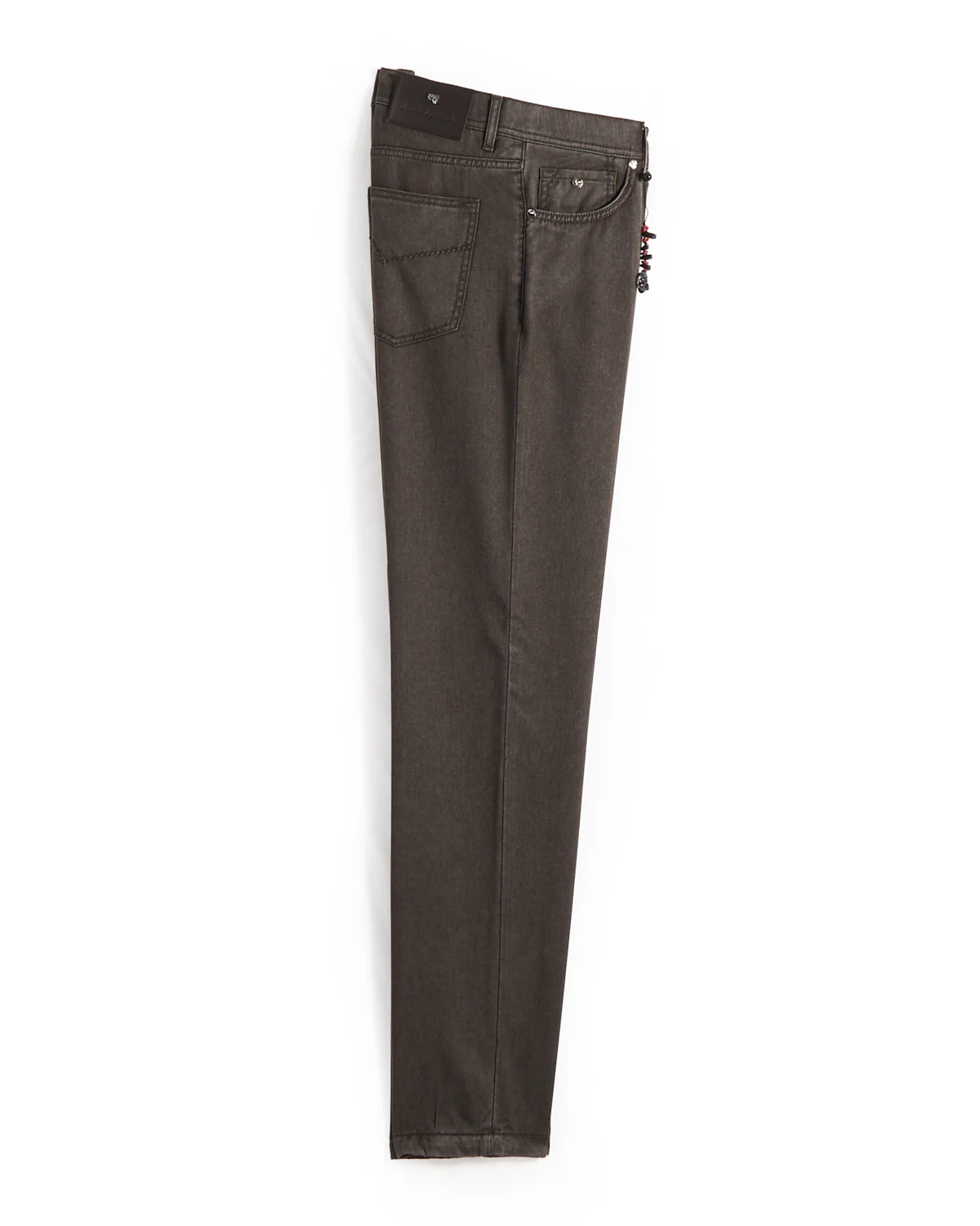 'Nerano' Stretch Wool 5 Pocket Pants - Image 3