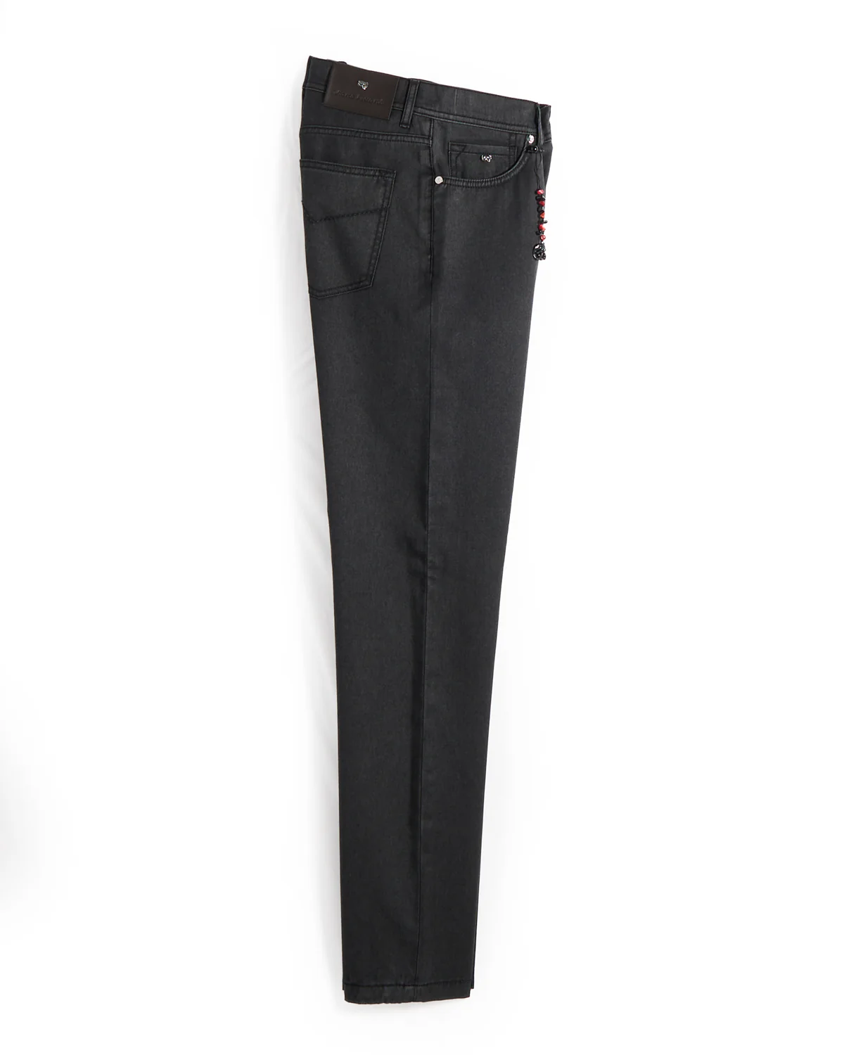 'Nerano' Stretch Wool 5 Pocket Pants - Image 3
