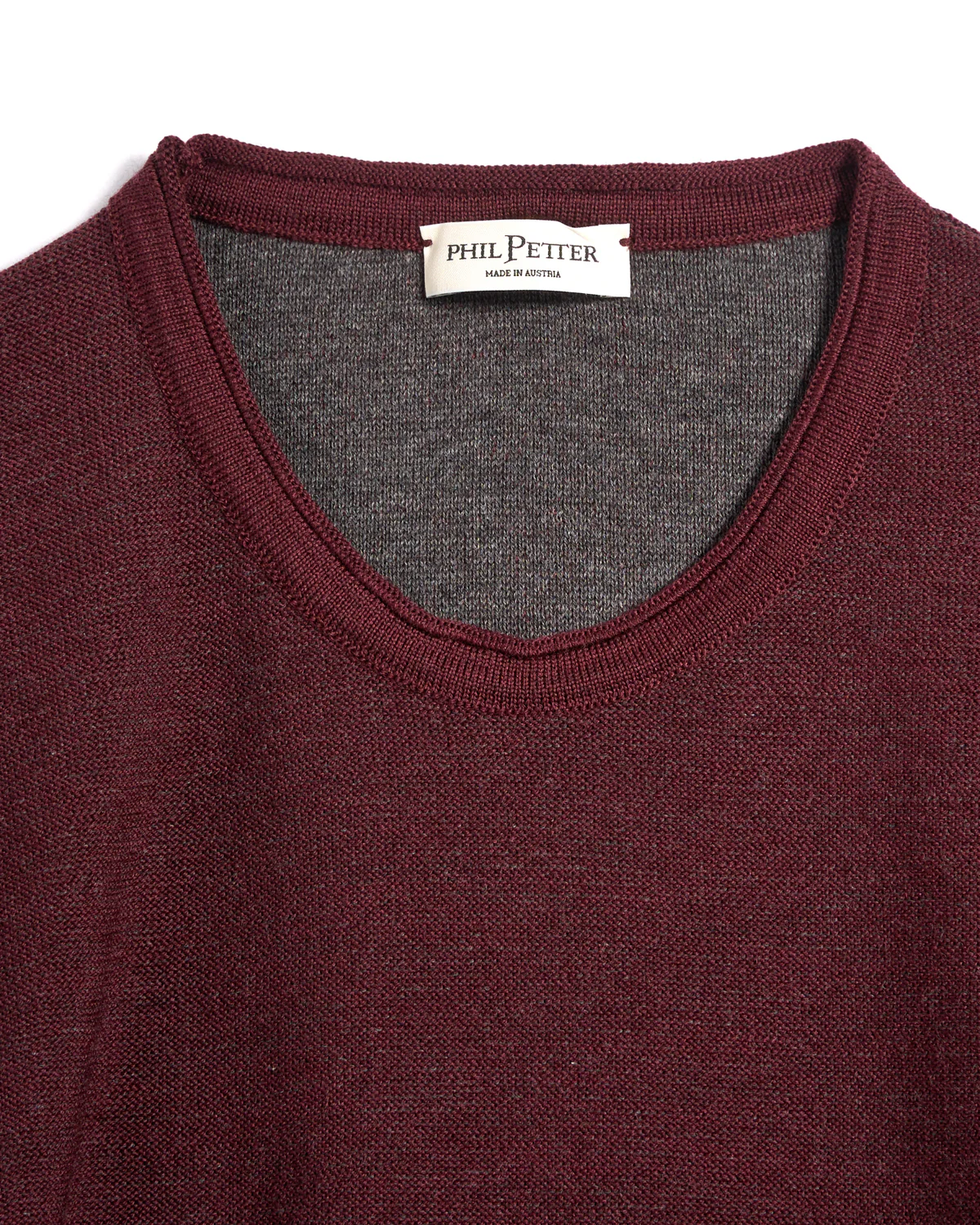 Double Face Crew Neck Sweater - Image 4