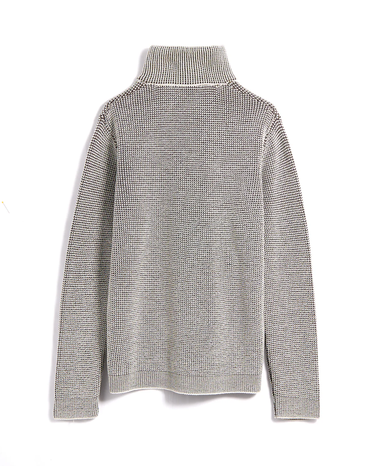 Double Royal Stitch 1/4 Zip Sweater - Image 3