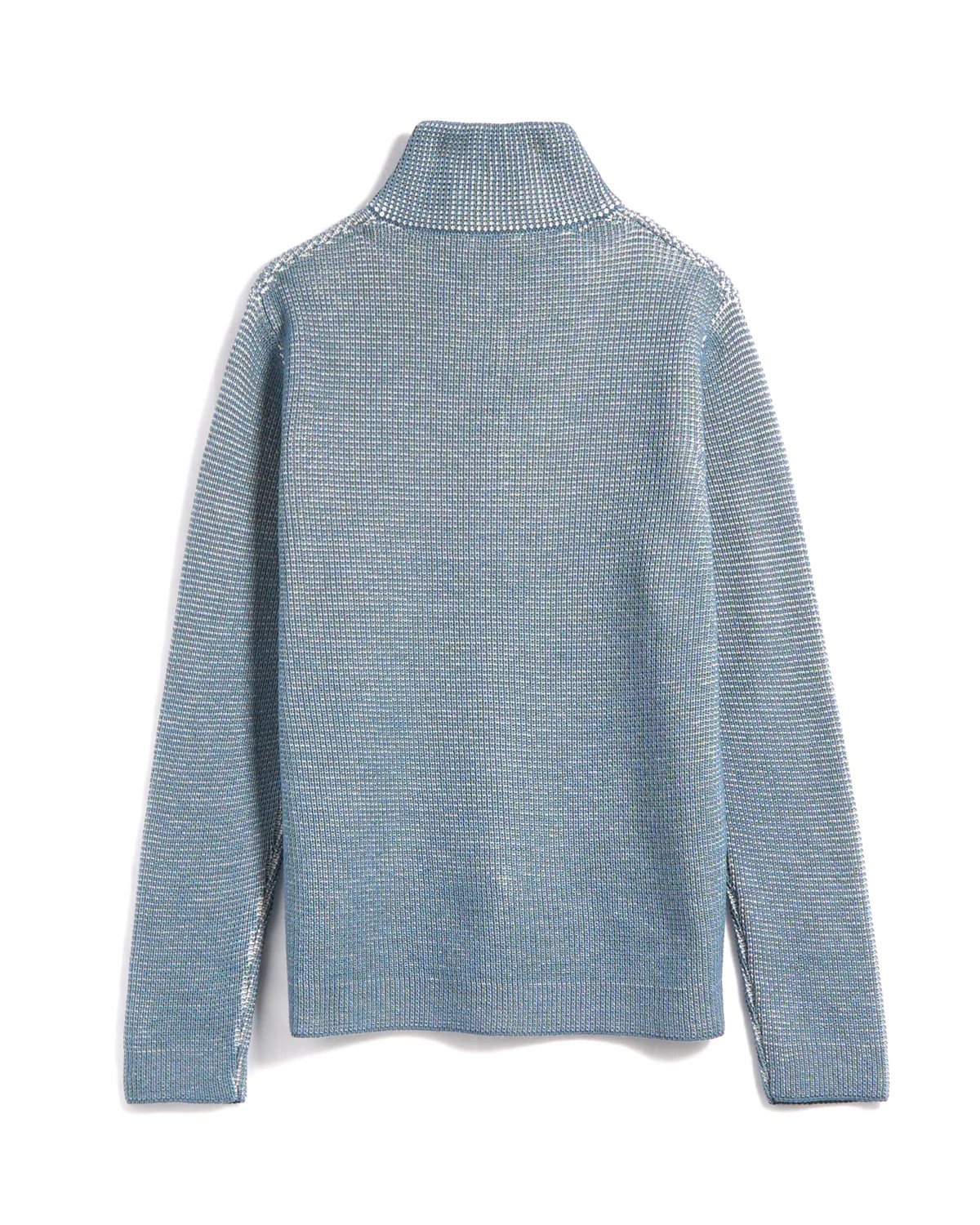 Double Royal Stitch 1/4 Zip Sweater - Image 3
