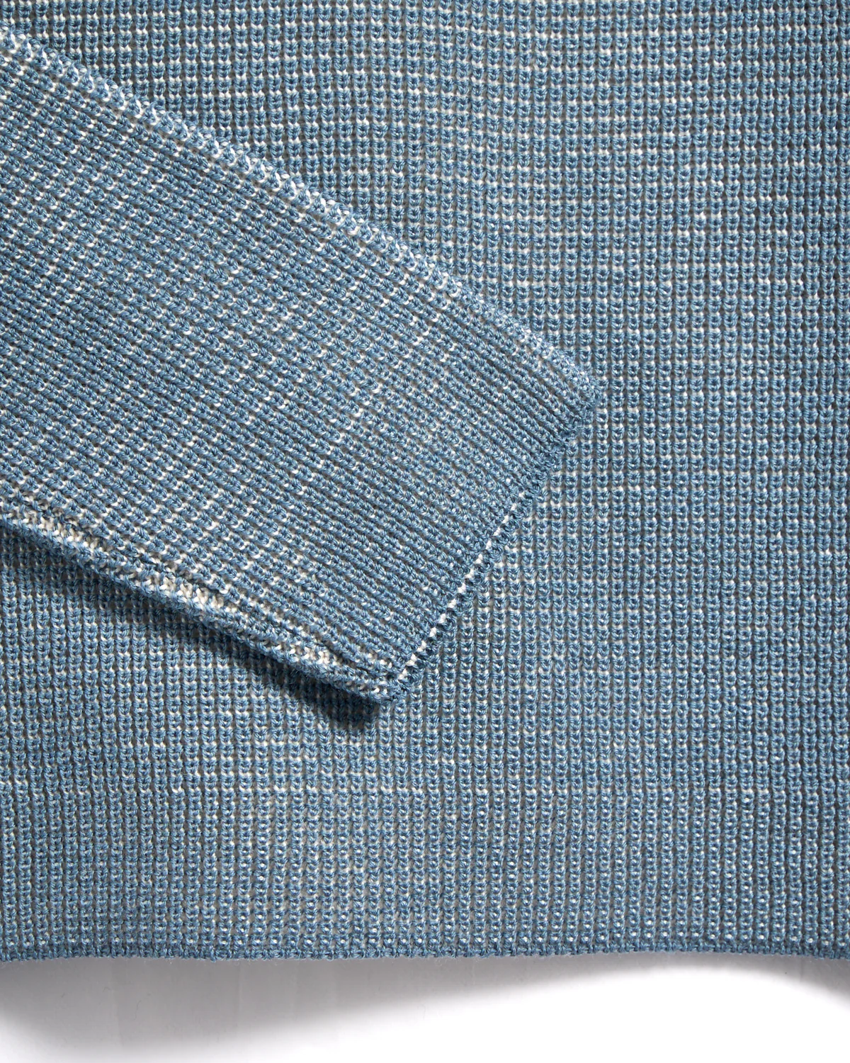Double Royal Stitch 1/4 Zip Sweater - Image 4