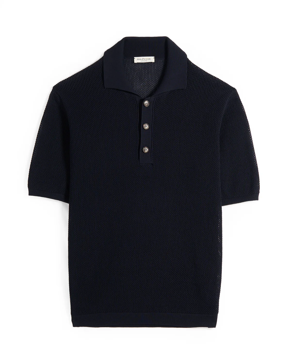 Milano Collar 3D Knit Polo