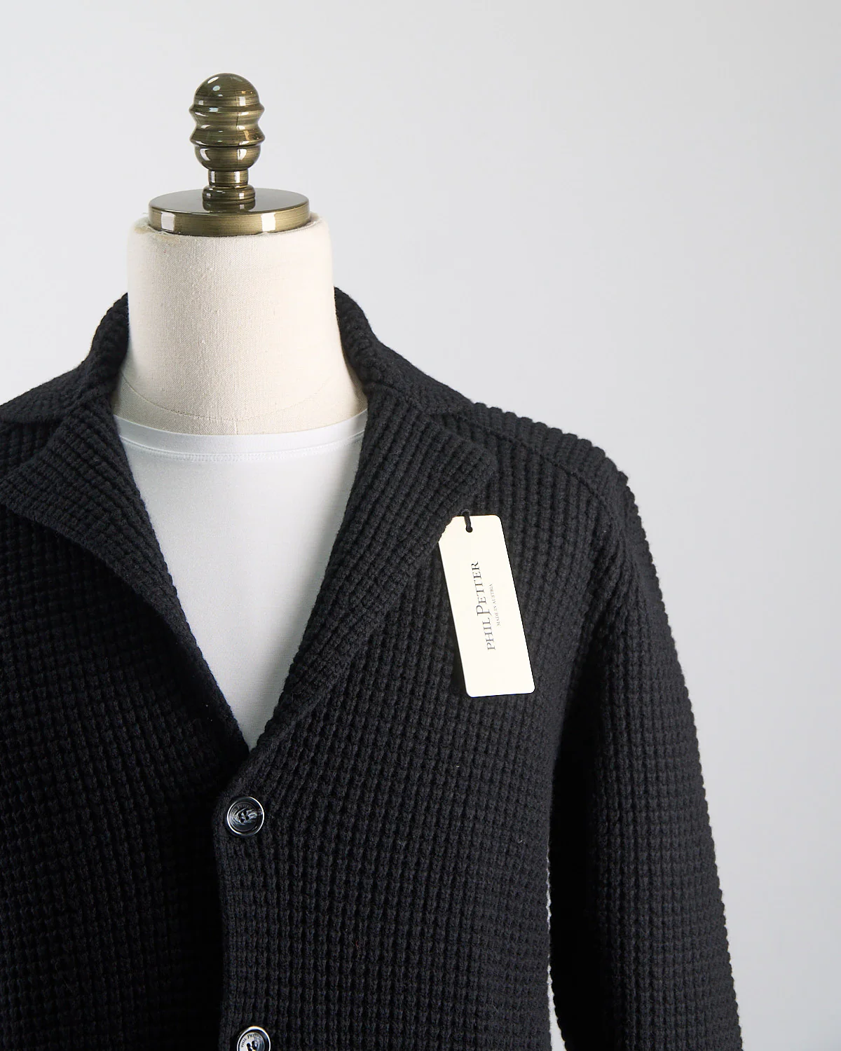 Popcorn Stitch Sweater Blazer - Image 2