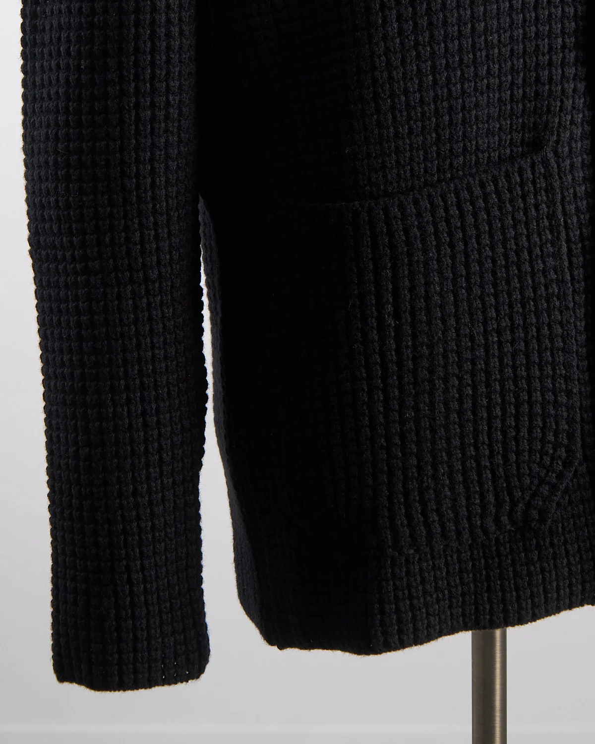 Popcorn Stitch Sweater Blazer - Image 5