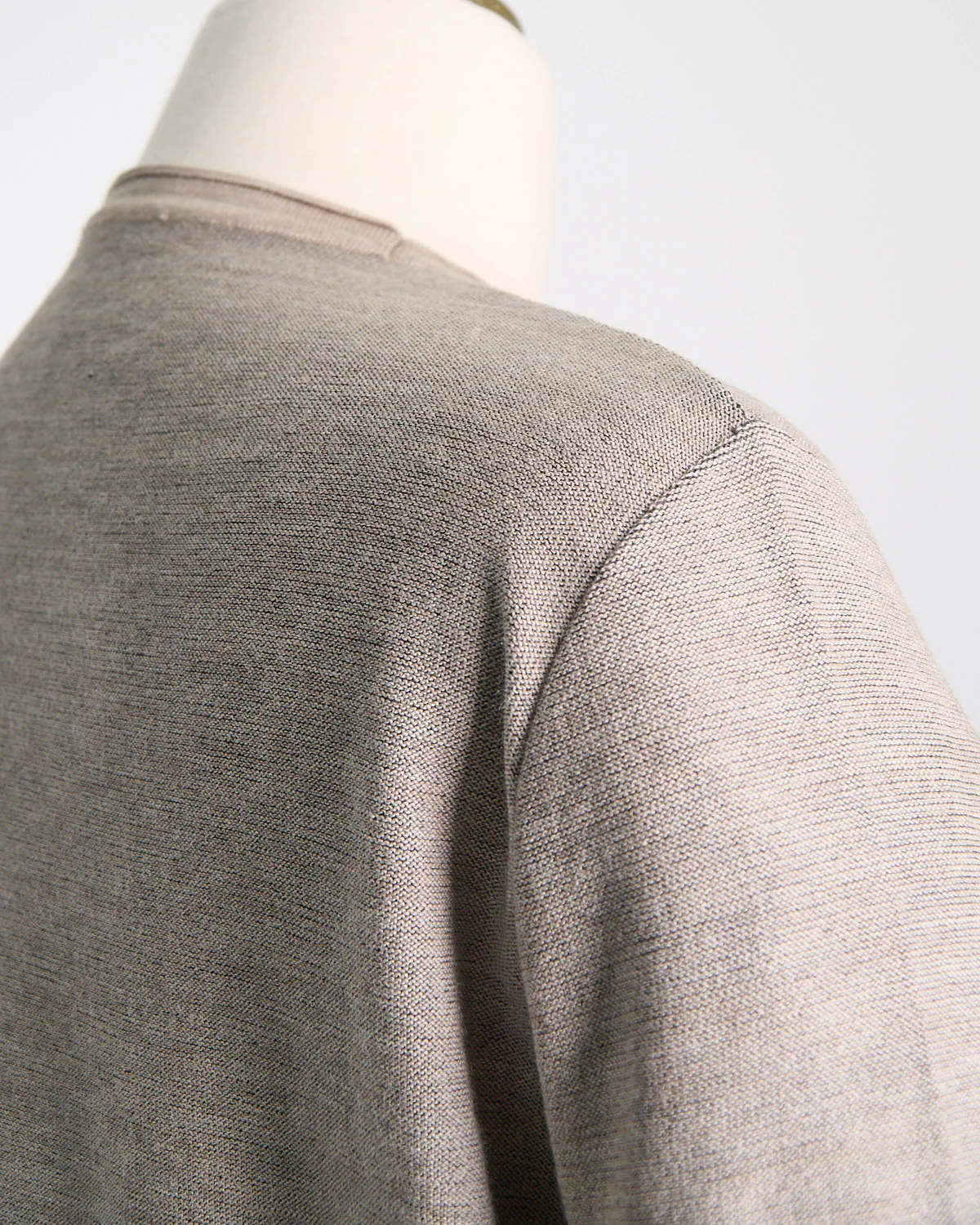 Soft Two-Tone Crewneck Sweater - Image 6