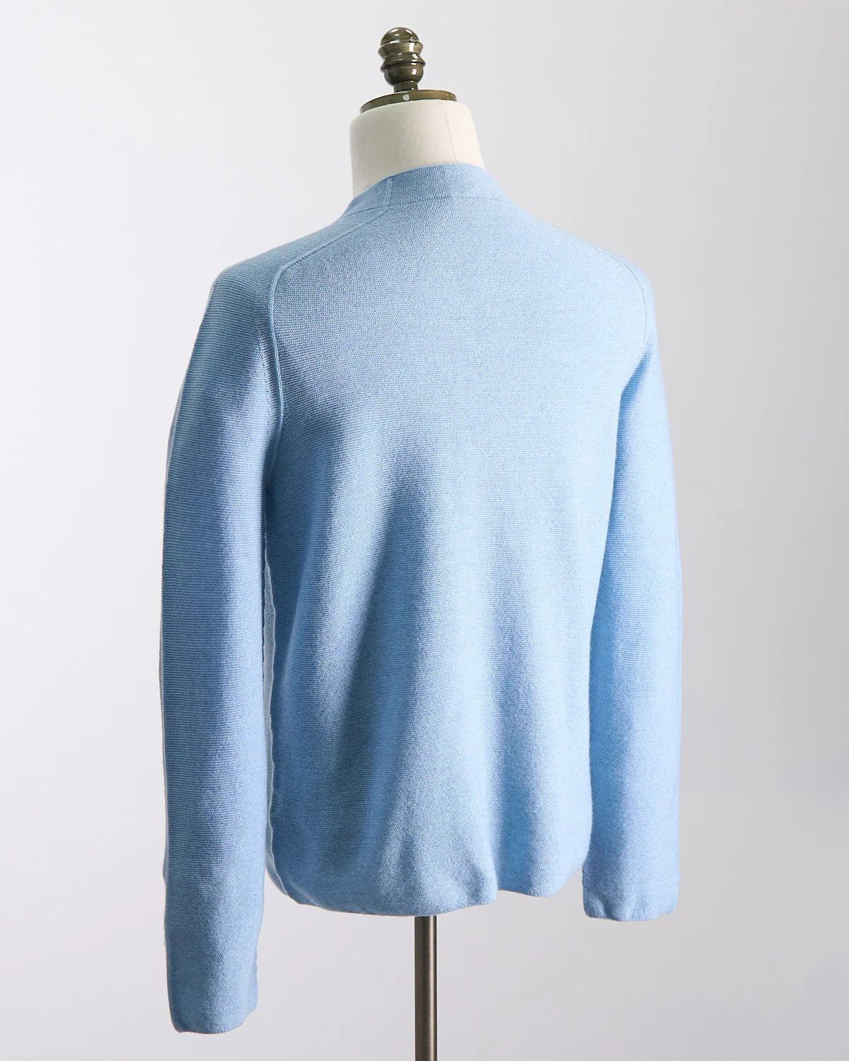Tubular Knit Mockneck Sweater - Image 2
