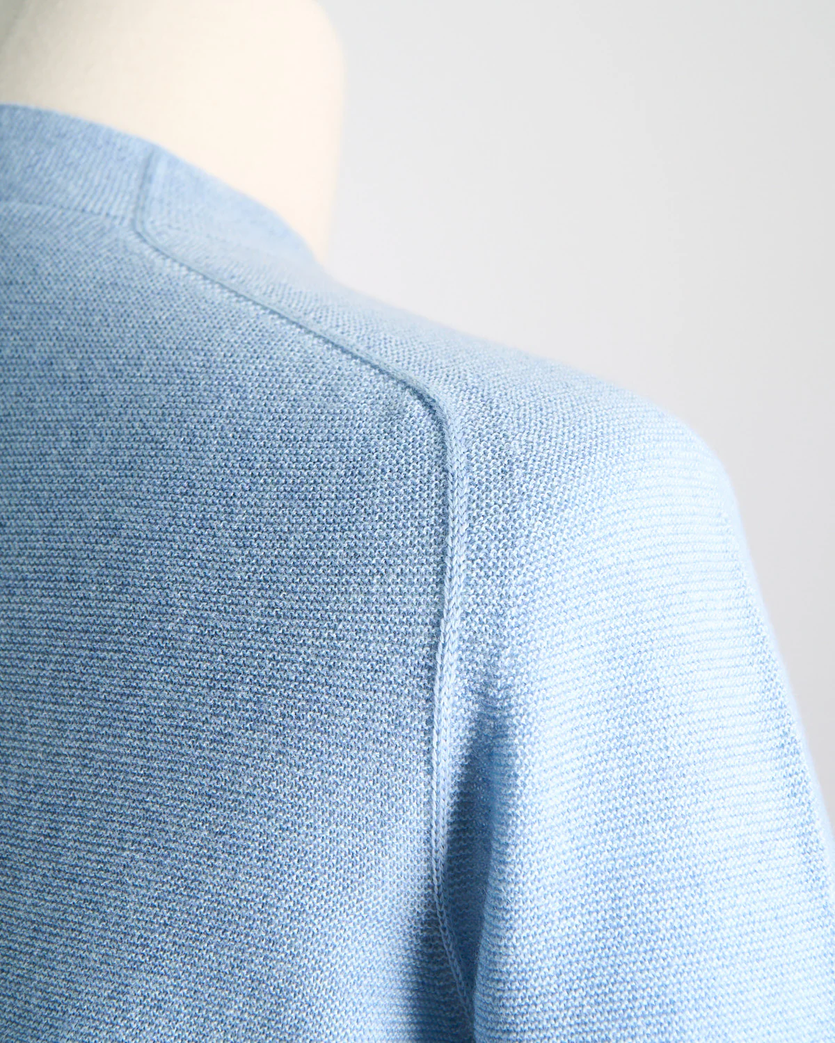 Tubular Knit Mockneck Sweater - Image 5