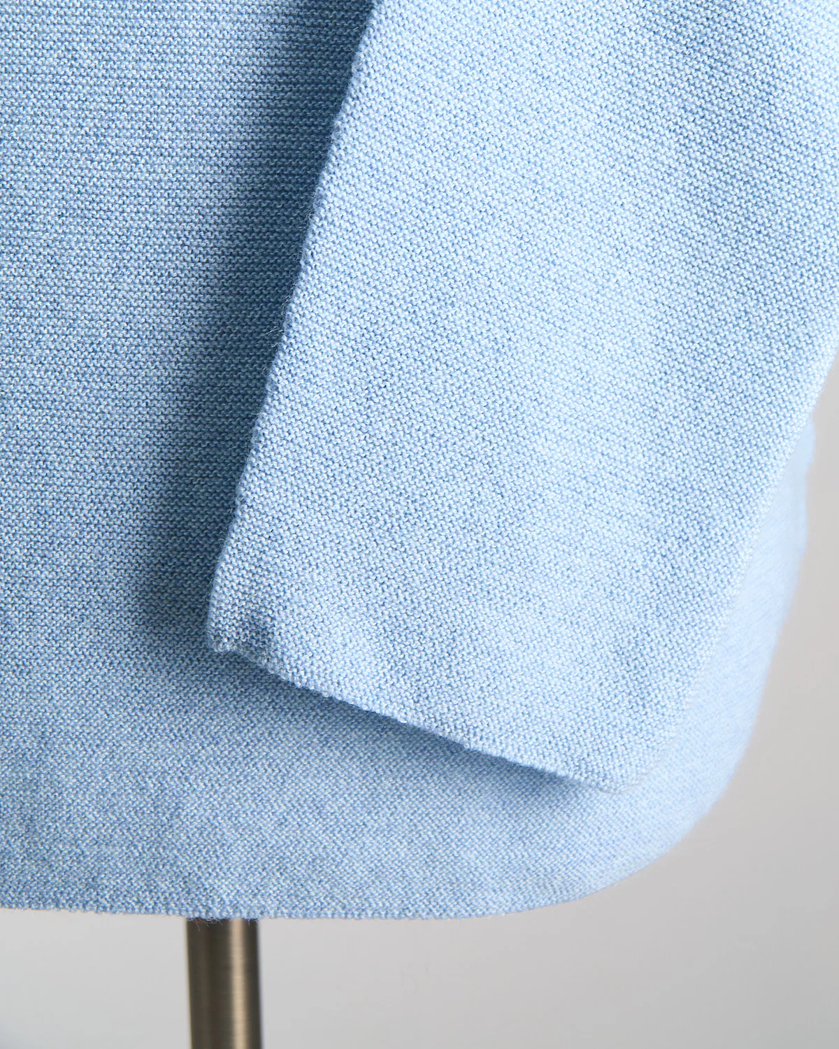 Tubular Knit Mockneck Sweater - Image 6