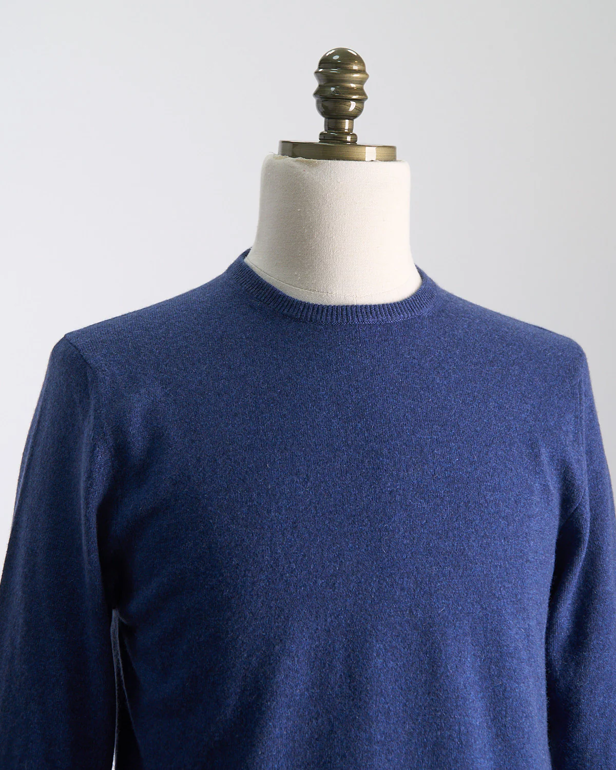100% Cashmere Girocollo Punto Rasato Sweater - Image 2