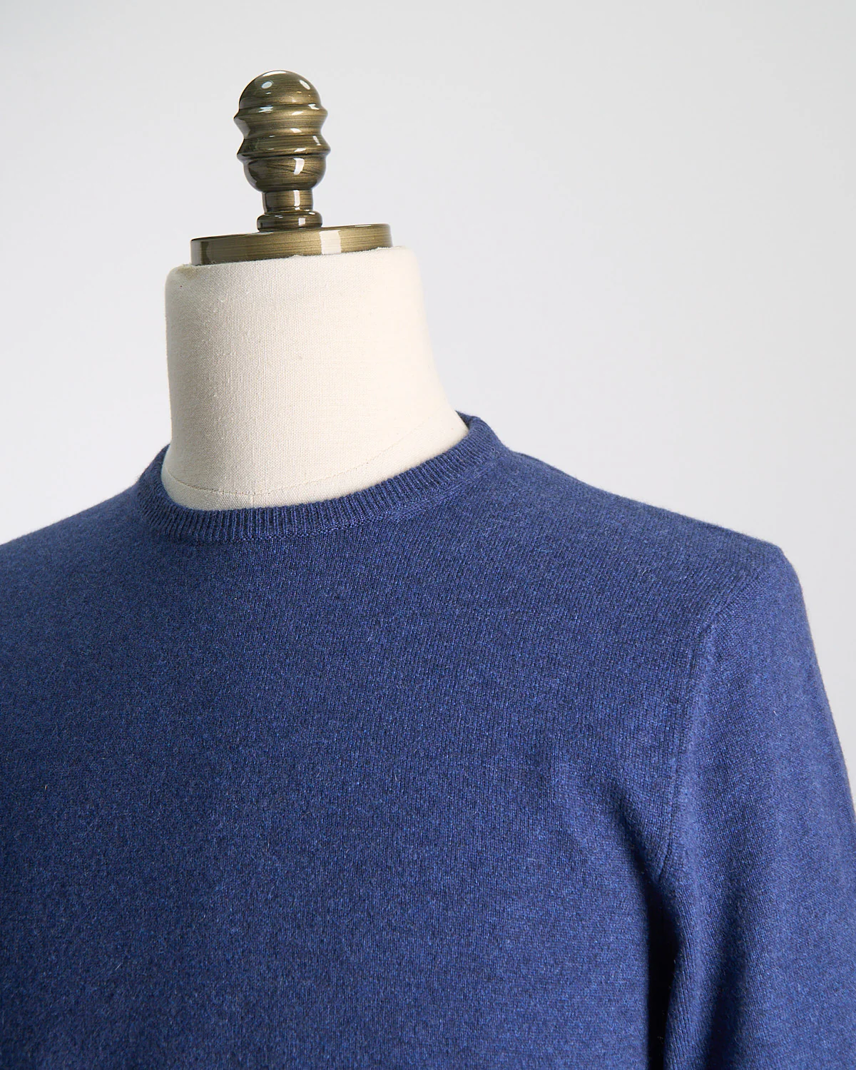 100% Cashmere Girocollo Punto Rasato Sweater - Image 3
