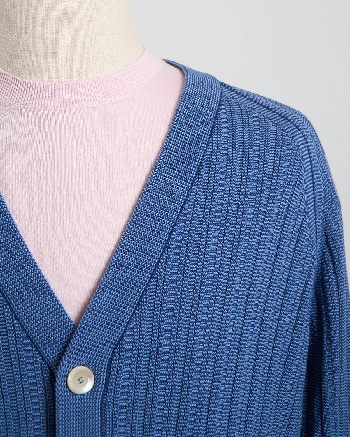 12 Gauge Bicolor Raglan Sleeve Cardigan With Pockets - Image 2