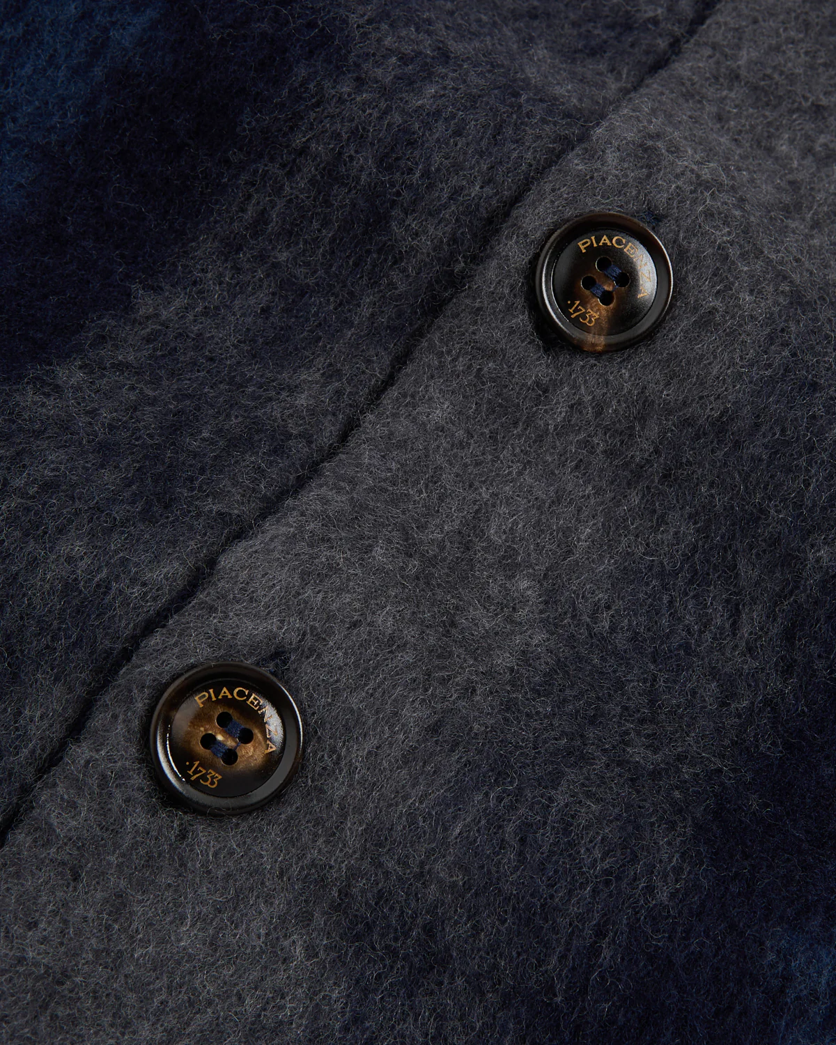 12 Gauge Plush Merino Wool Glitch Stripe Cardigan - Image 5