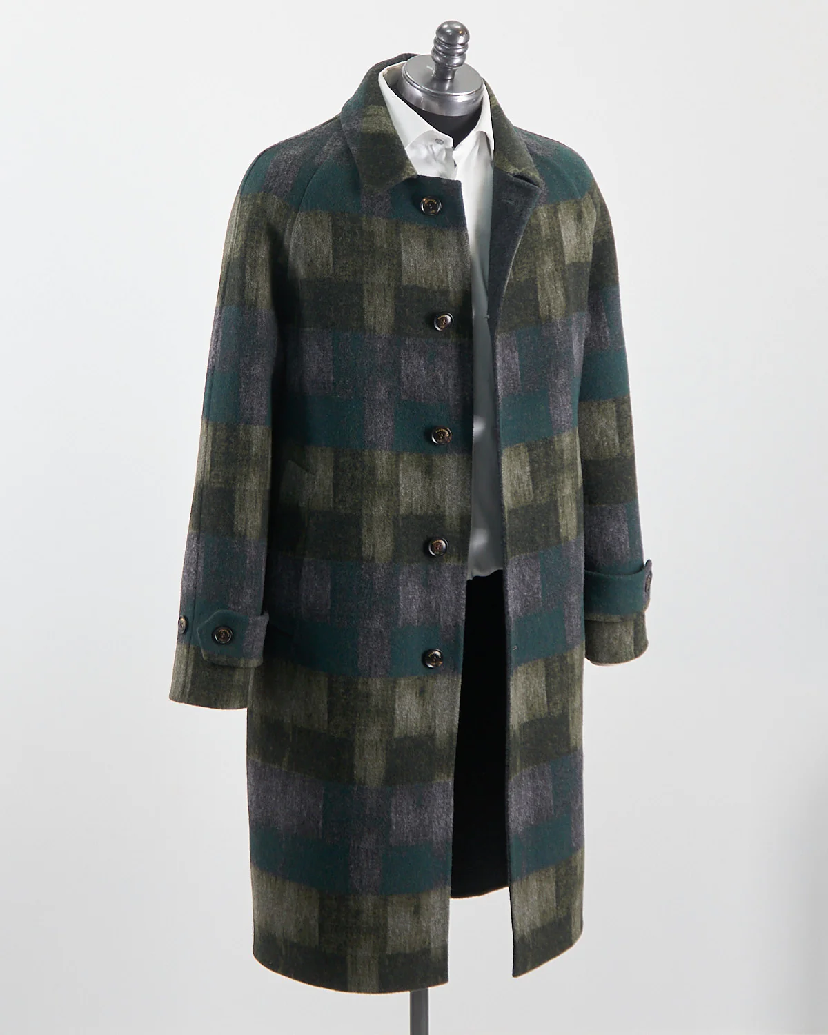 Raglan Overcoat Double Sfoderato