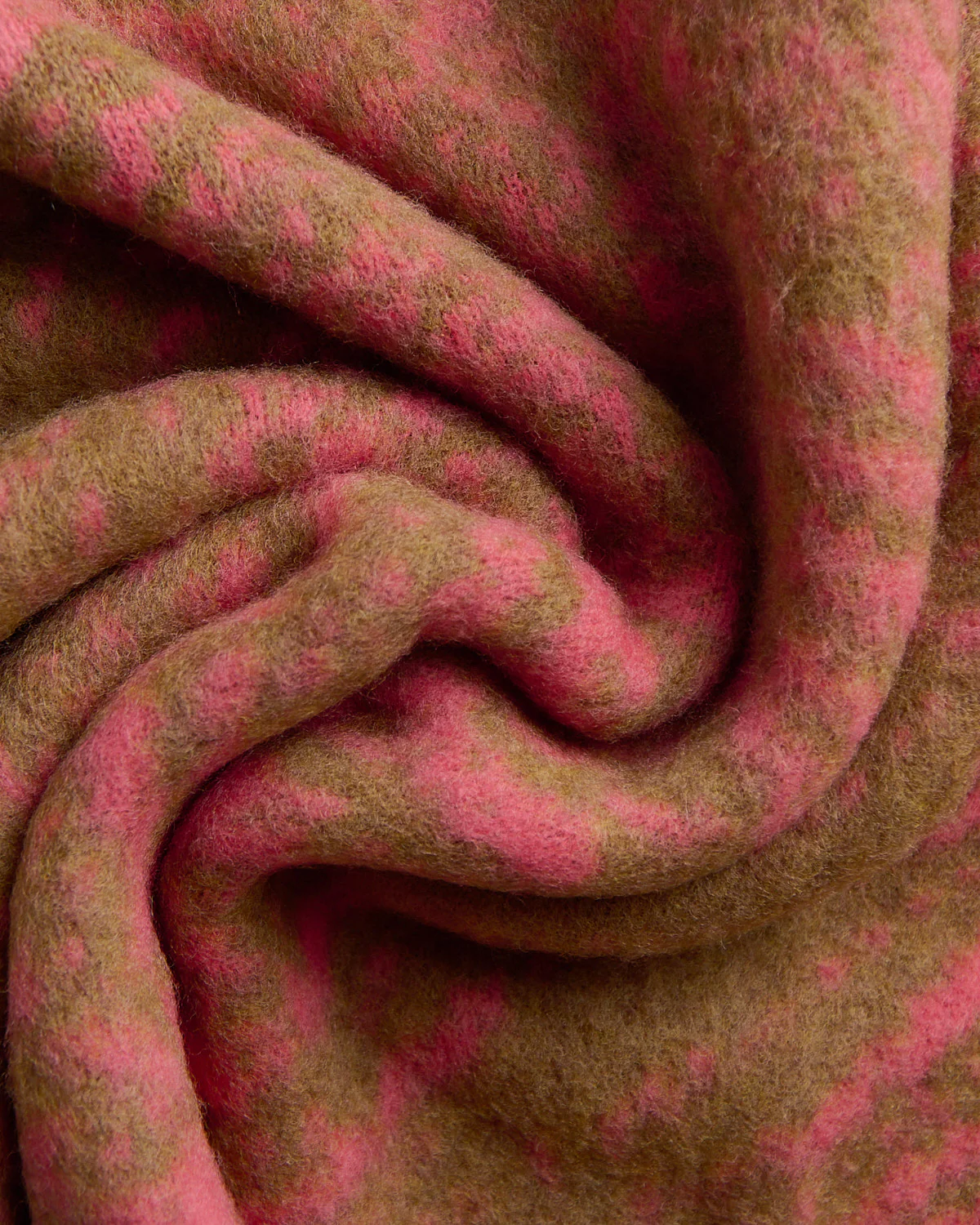 Wool Girocollo Punto Jaquard Pixel Pettinato Sweater - Image 5