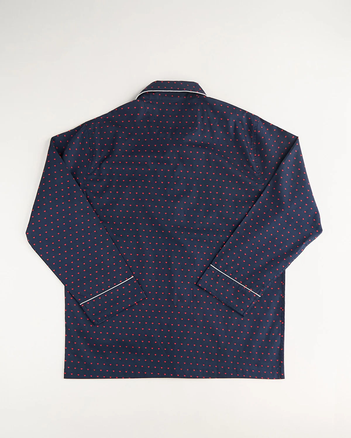 Navy Luv Pyjama Shirt - Image 3