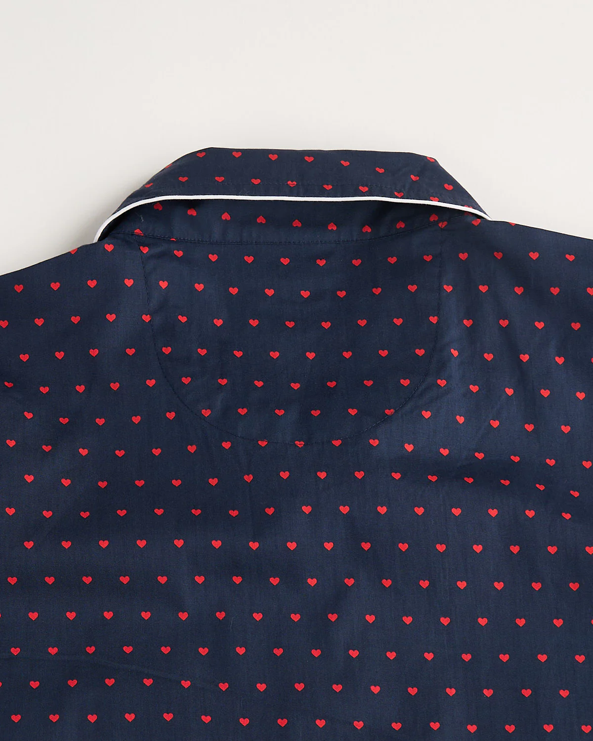 Navy Luv Pyjama Shirt - Image 4