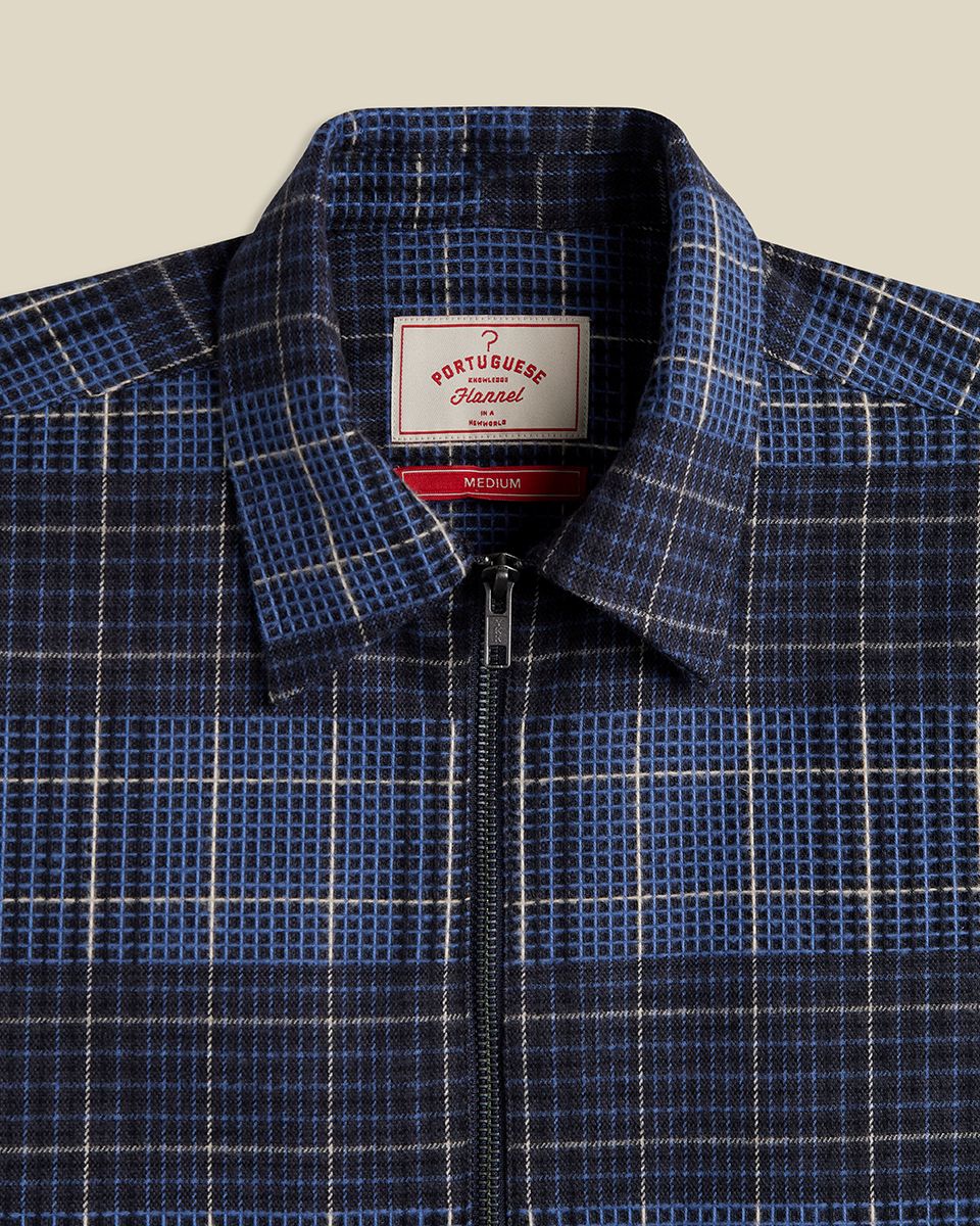 3D Jacquard 'Jolla' Full Zip Overshirt - Image 3