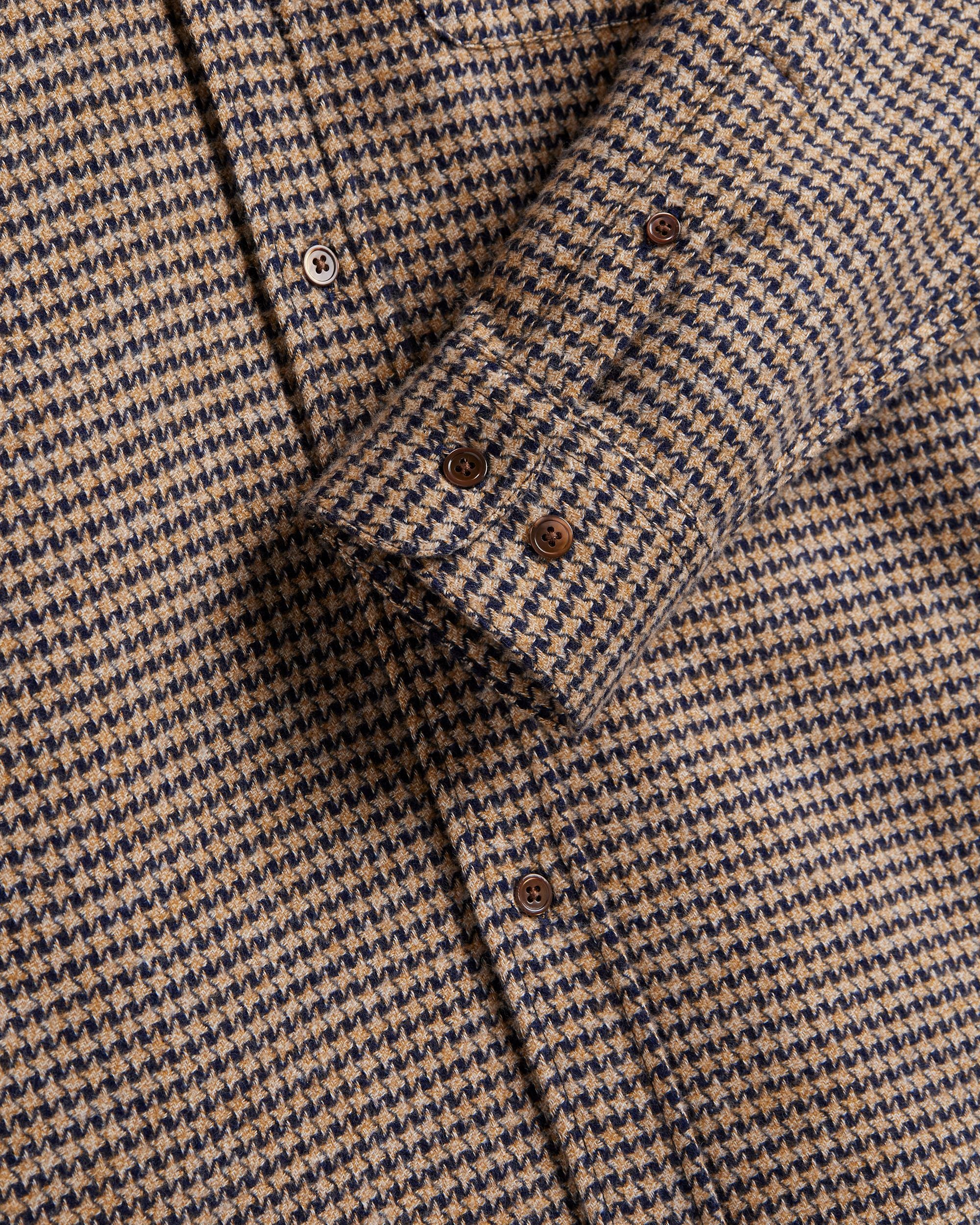 Abstract Pied Pool Cotton Flannel Shirt - Image 4