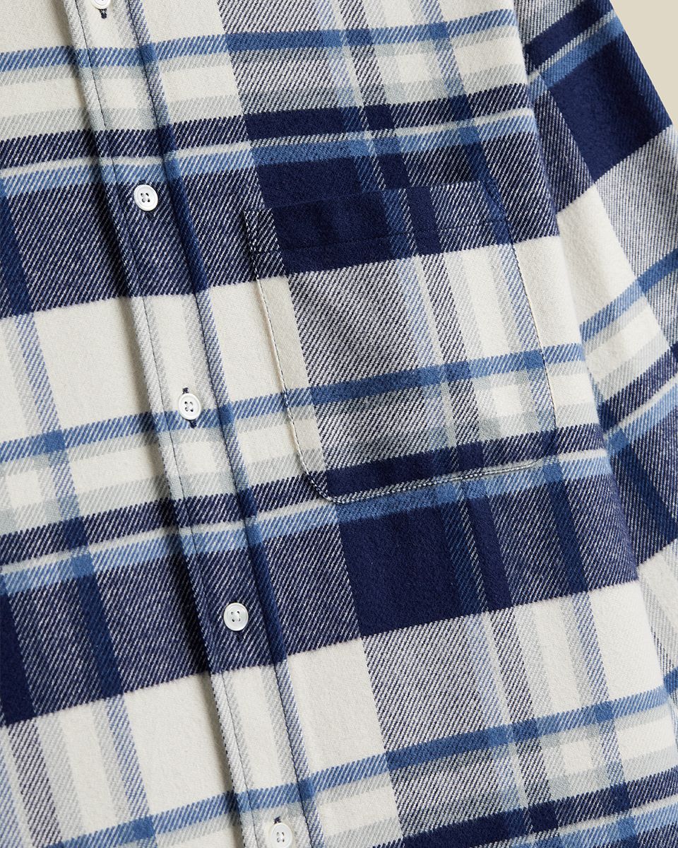 Beck Lofty Flannel Twill Check Shirt - Image 3