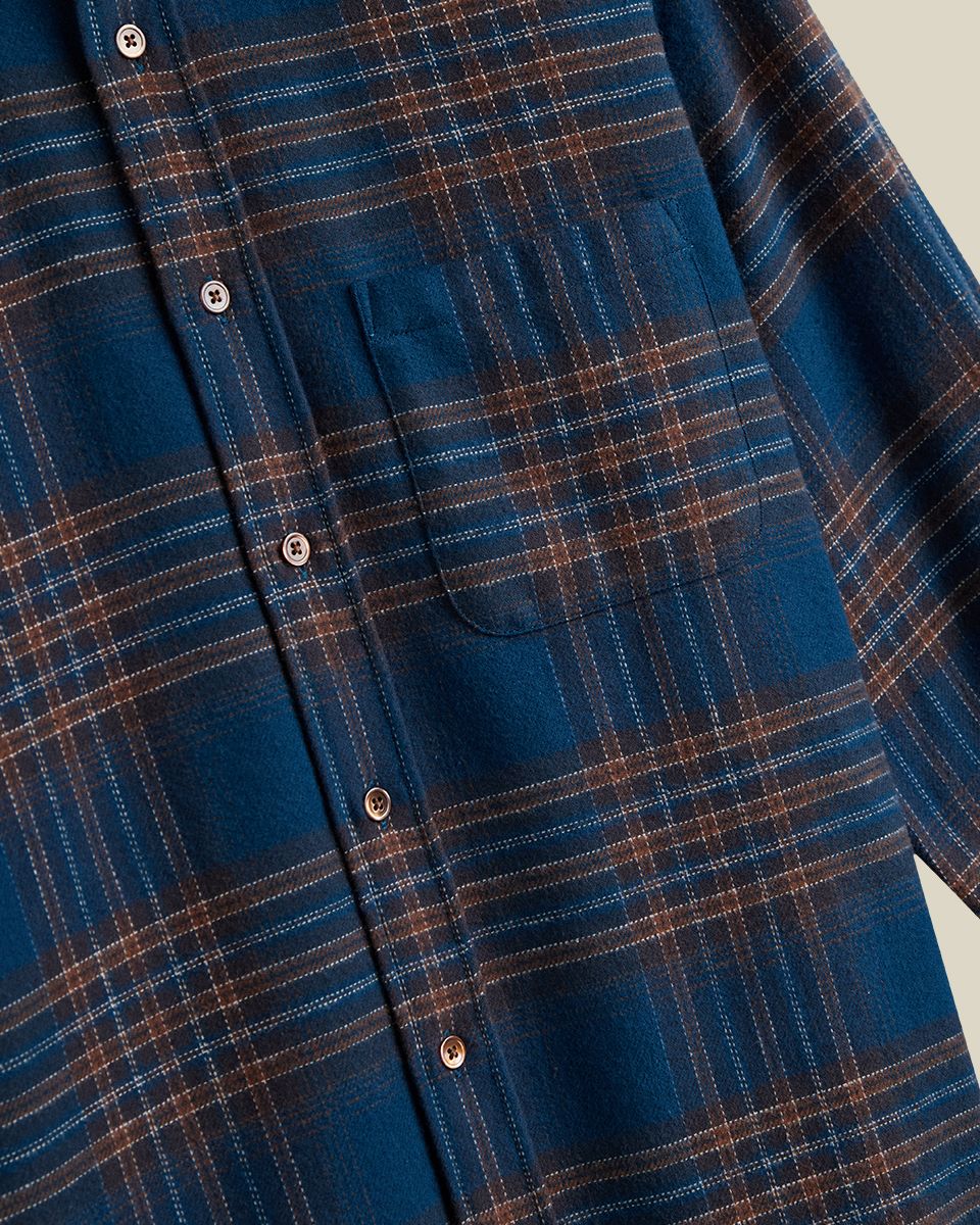 Bossa Check Flannel Shirt - Image 4