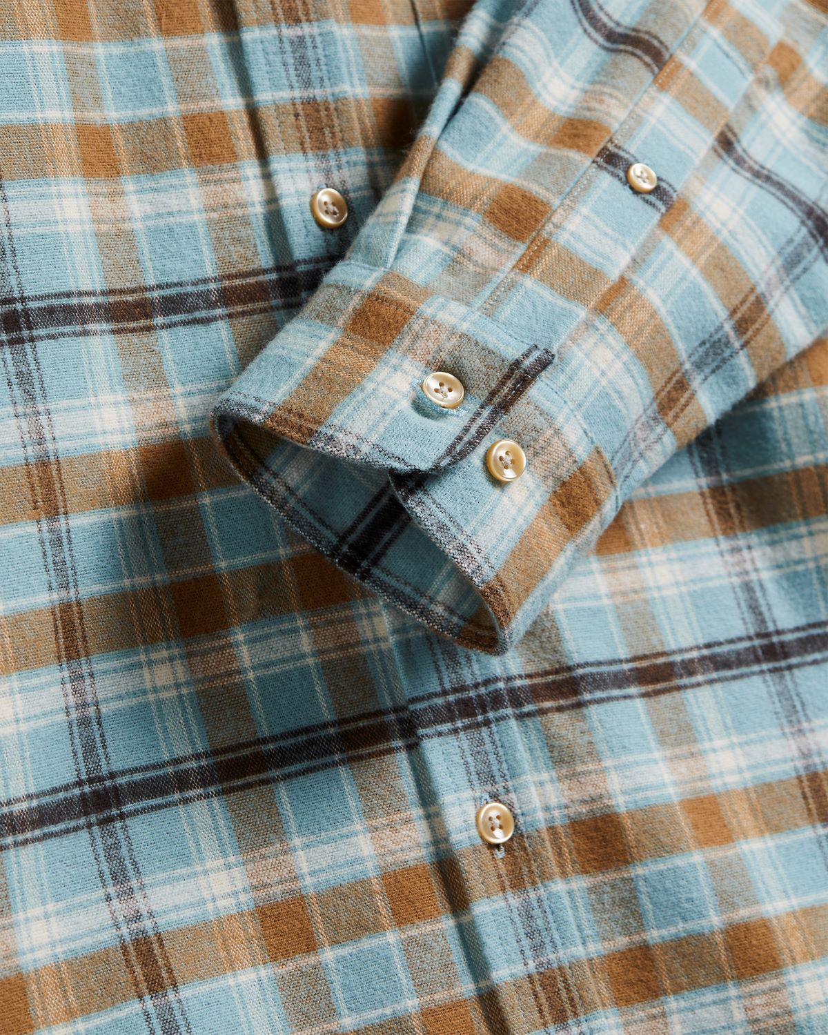 Cotton 'Cuoma' Flannel Shirt - Image 4